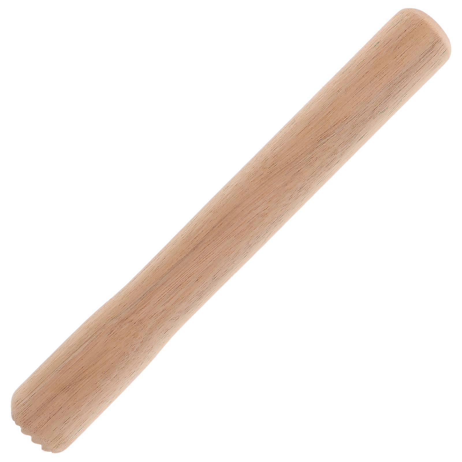 Here's a refined and compelling product description based on the details you provided:
**Wooden Muddler for Cocktails – Professional Bartending