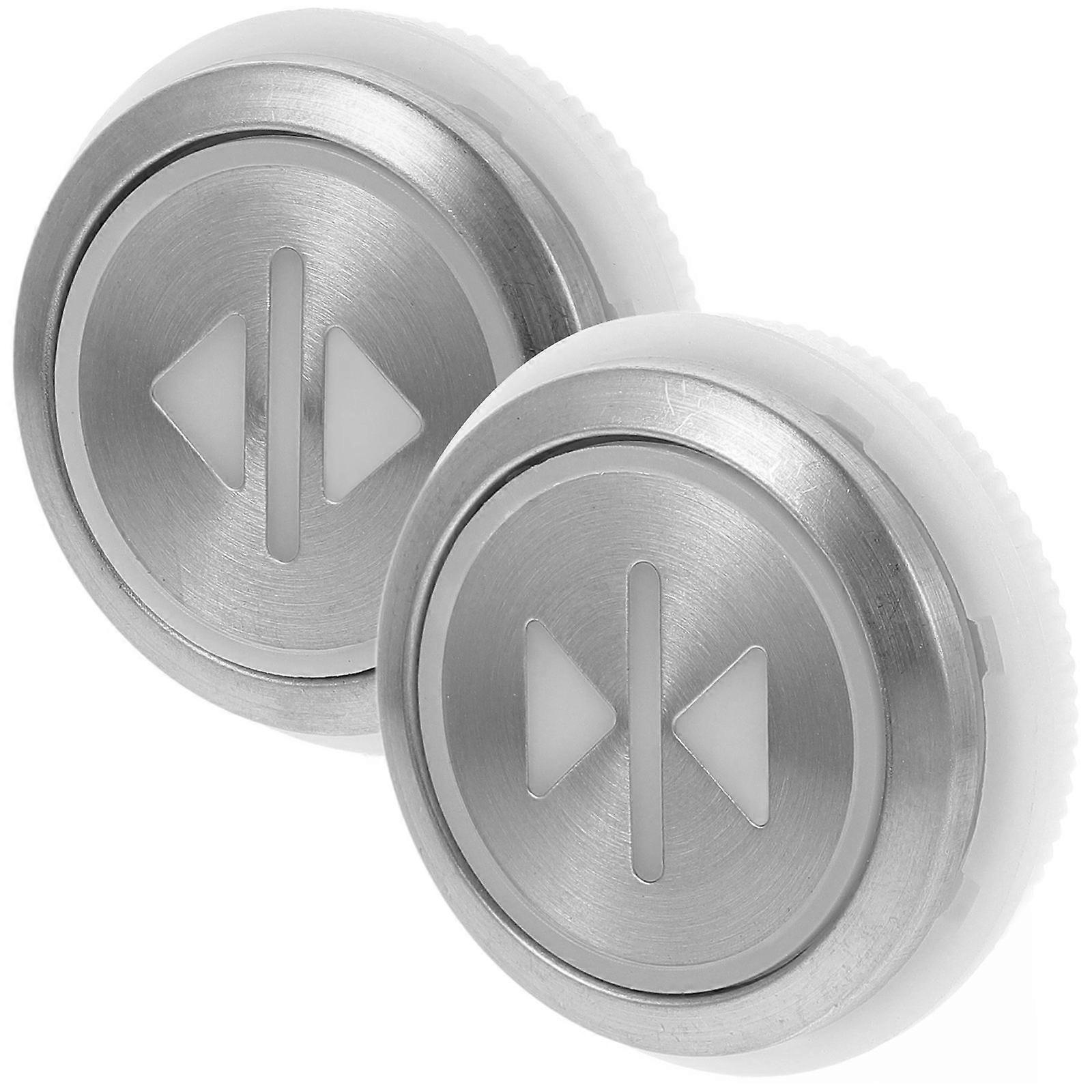 2pcs Elevator Button Replacement Push Buttons for Lifts – Universal Open Close Switches Compatible with Various Elevator Systems for Enhanced