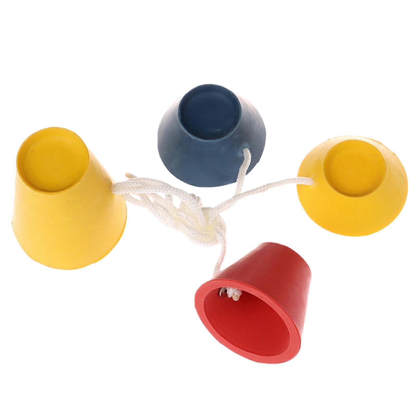 Gummi Golf T-Shirts for Mats, 4-Pack Durable Rubber Golf Tees, Time-Saving Training Accessory for Practice Sessions