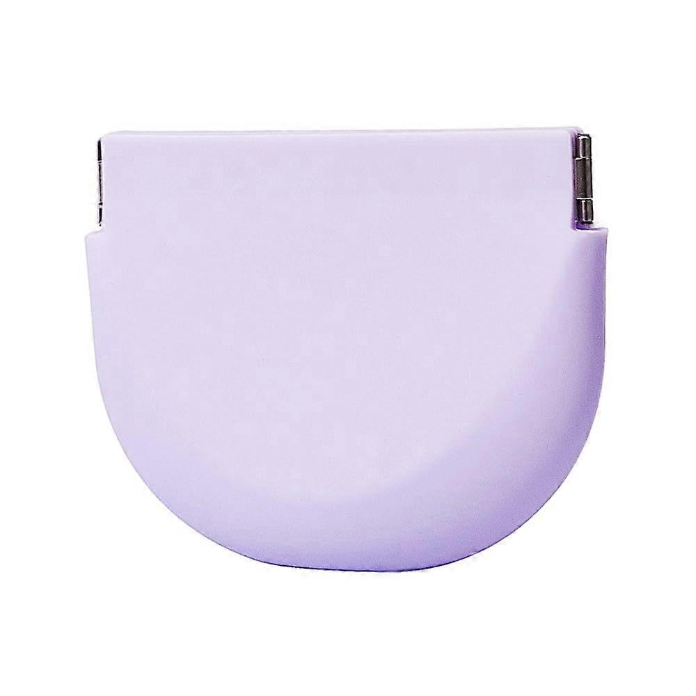 Slim Retainer Case, Purple, Compact Portable Design, Fits Most Retainers, Orthodontic Storage