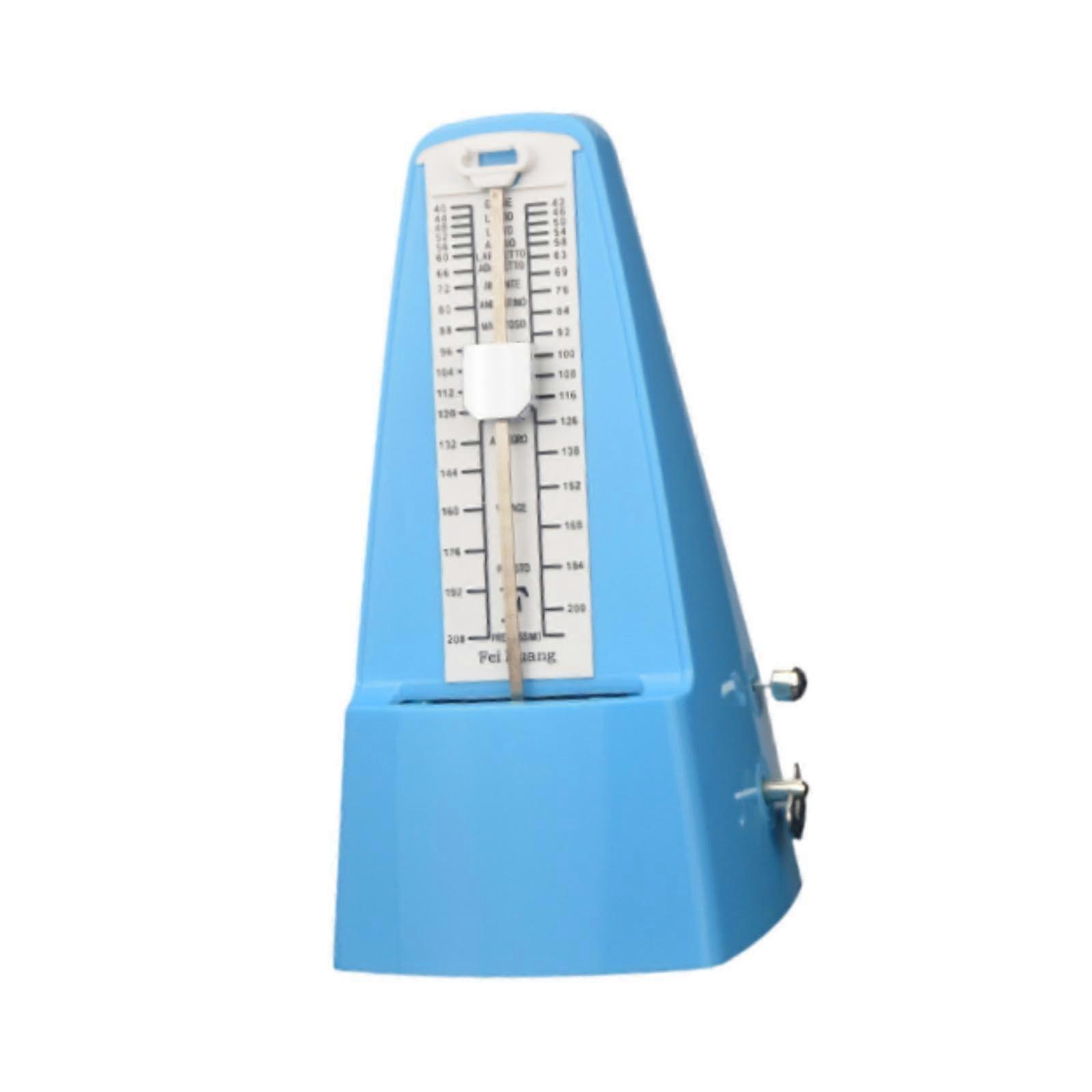 Metronome, Track, Tempo and Beat, Easy to Read Music Accessories, Loud Sound, Universal Cello, Saxophone, Guitar, Drums, Ukulele, Blue