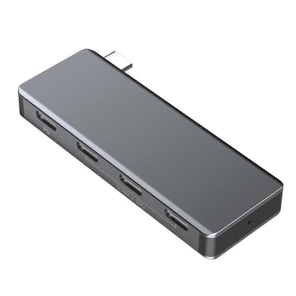 4 in 1 Type-C Hub 4 Ports USB Type C to USB3.2 Gen2 Hub Splitter PD Adapter 10Gbps for Pro Air Laptop Desktop PC