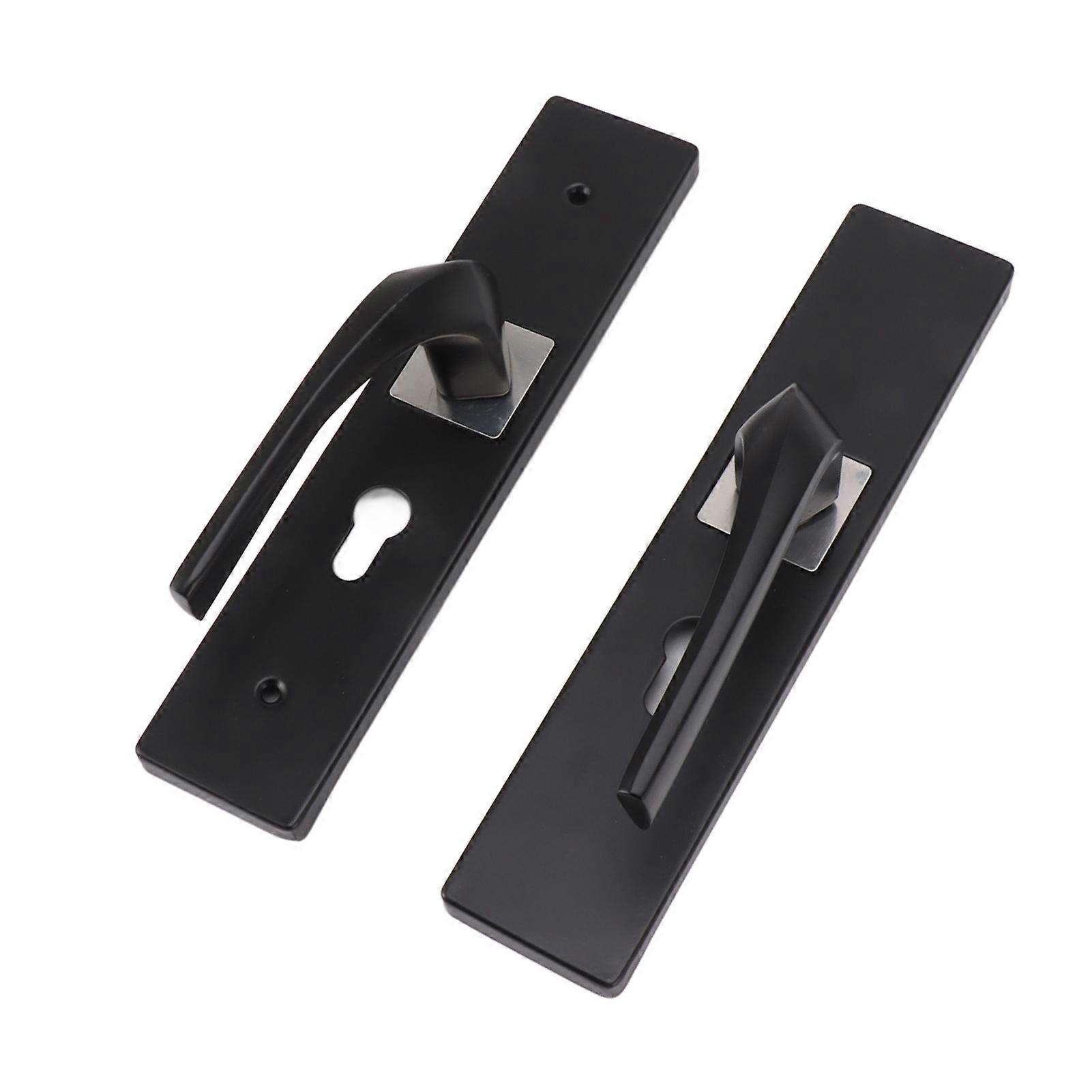 Door Handle Lock with Compound Lock Core Universal Type Door Lever Handle Lock for Bedroom 