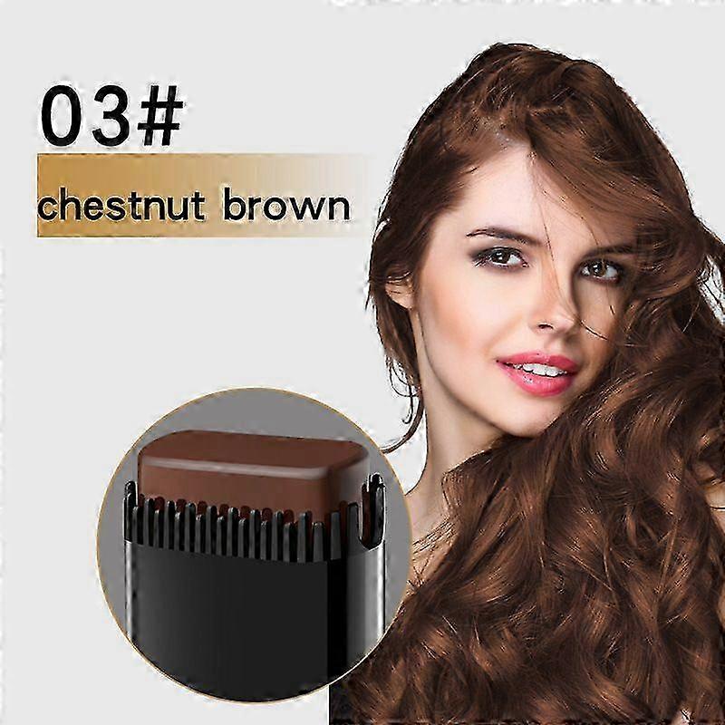 2-in-1 Hair Color Stick & Comb, Waterproof and Sweat-Proof Hair Dye Comb, Instant Convenient Root To