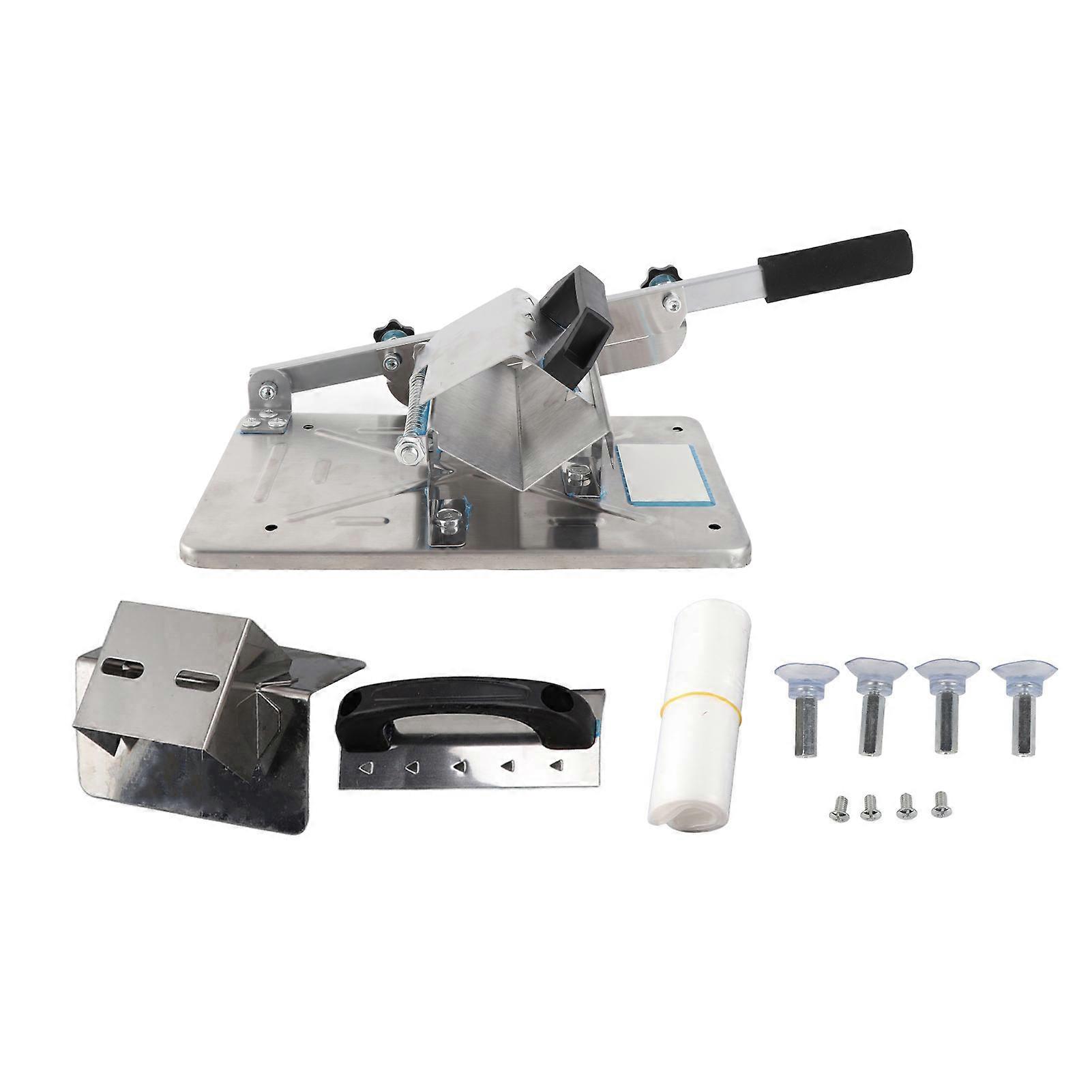 Household Manual Lamb Slicing Frozen Meat Cutting Machine Beef Mutton Sheet Rolls Cutter for Kitchen