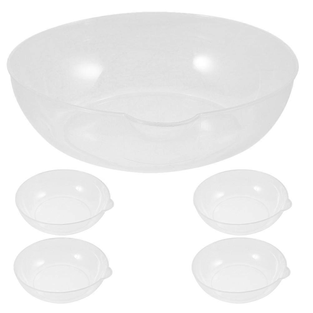 Scale Pan Measuring Ingredients Baking Tool Plastic 5Pcs