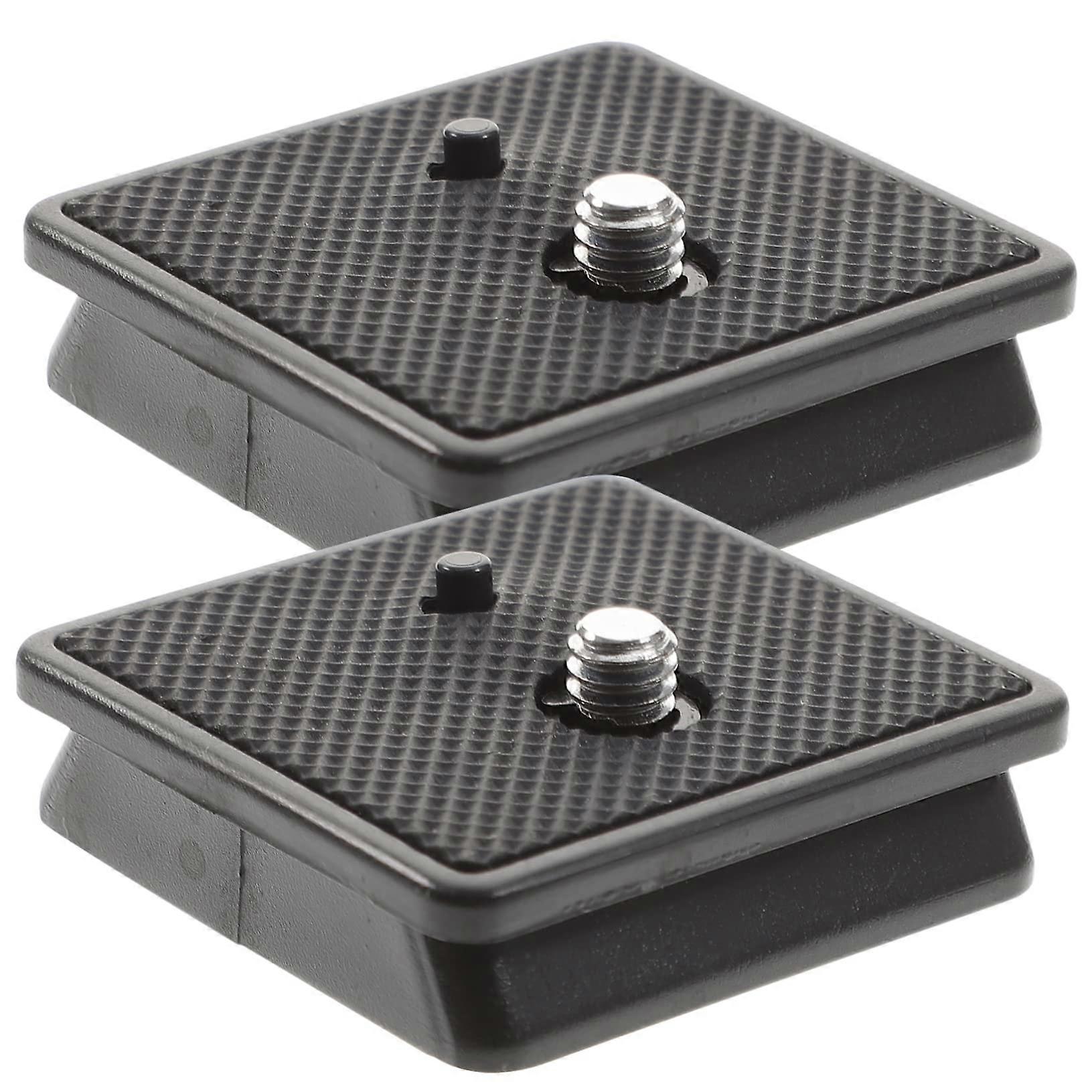 2 Pieces Quick Release Plate Bracket Mounting Screw for Stable Use, Compatible with Various Tripod Accessories, Durable