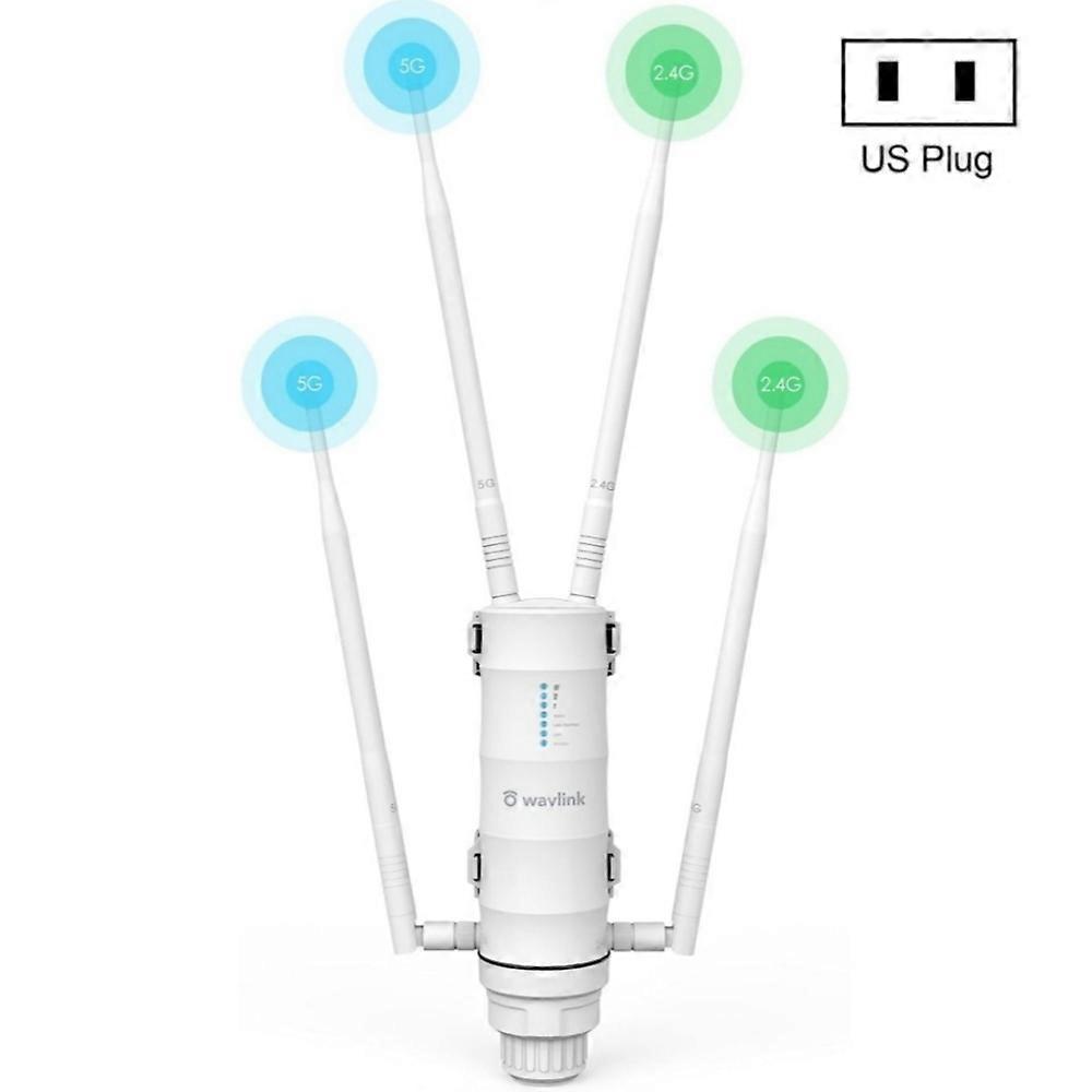 Weatherproof Wireless Outdoor WiFi Extender US Plug