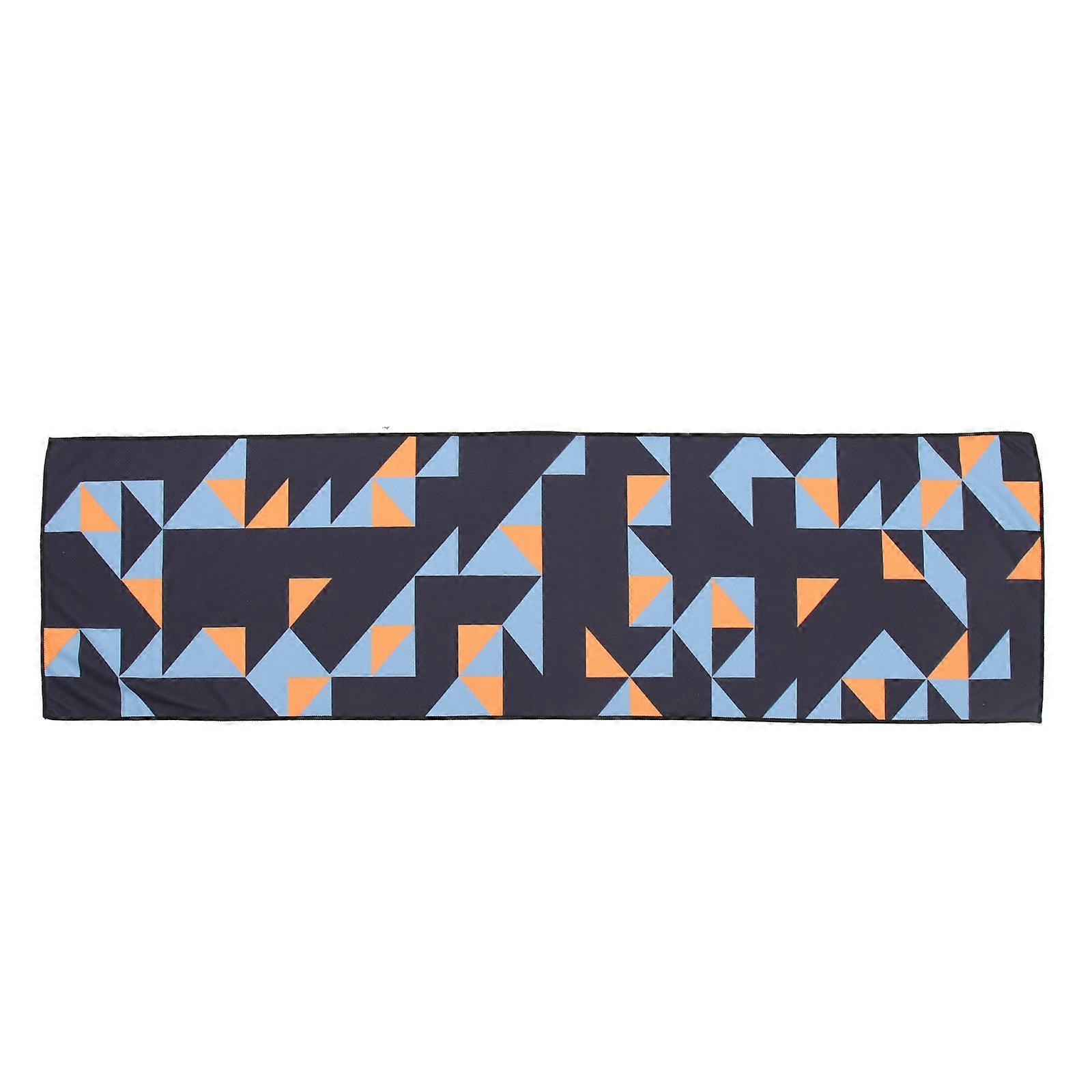 Quick Drying Sports Towel Cold Feeling Silk For Yoga 1Set