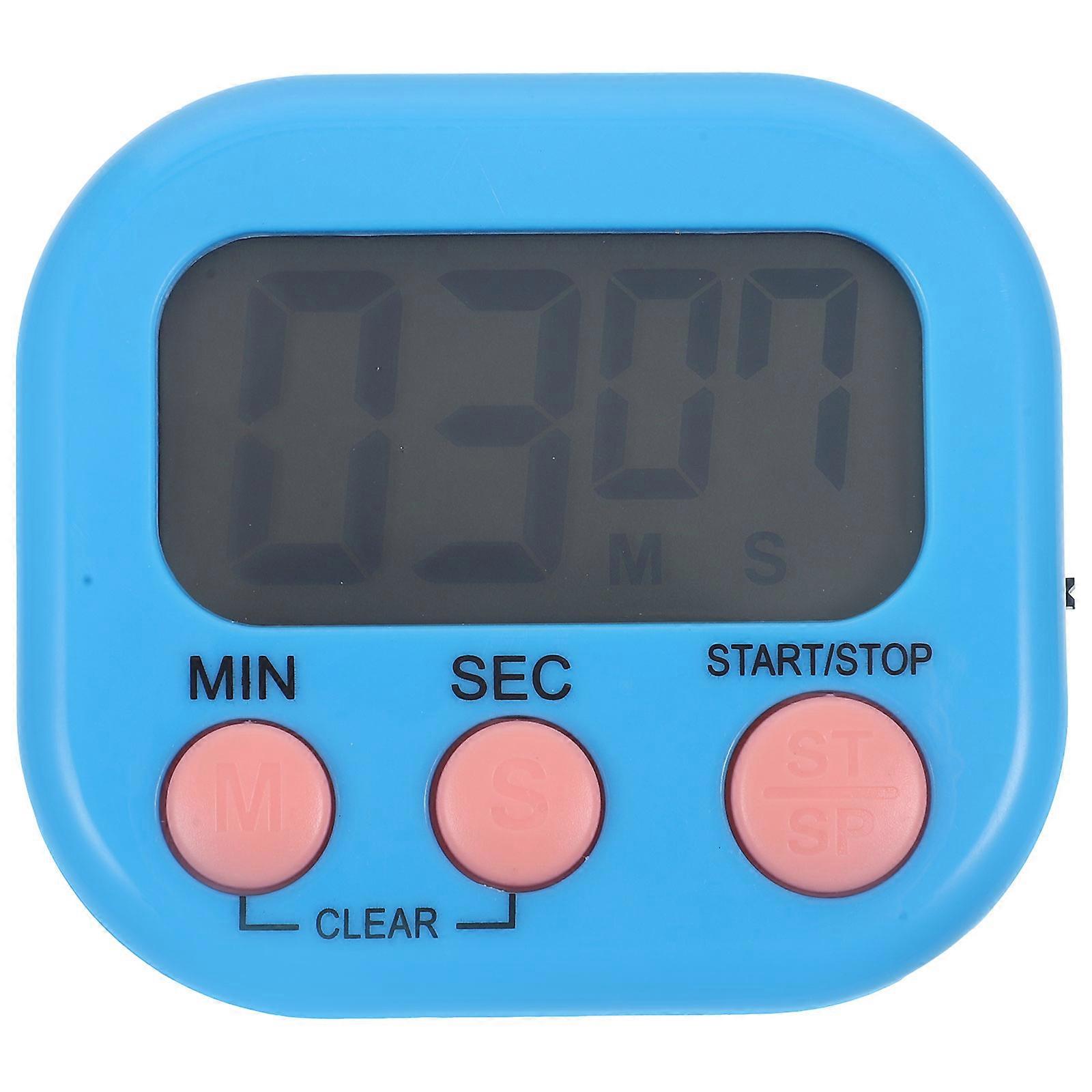 Portable Countdown Timer Digital For Kitchen Cooking Simple Design Home Users Students Cooks 1Pack