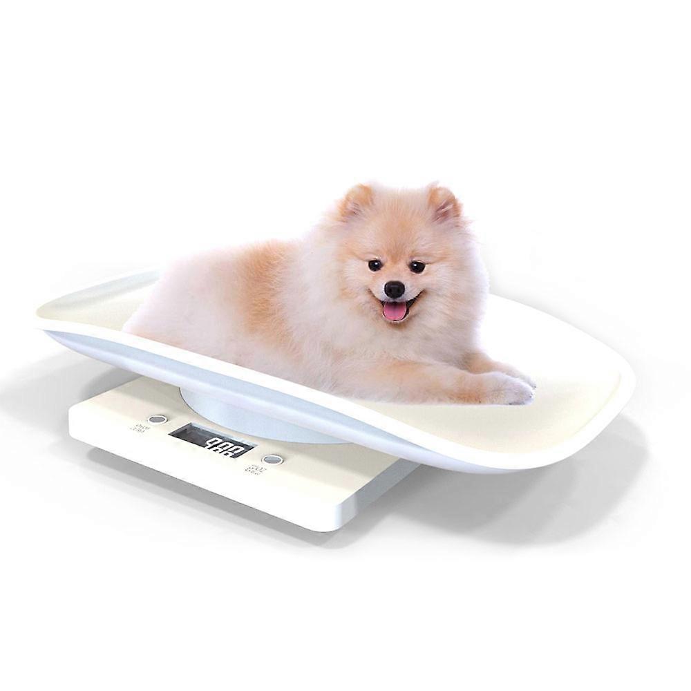 Small Pet Scale Digital Portable Dog Cat Scale Electronic Kitchen Food Scale with LCD Display