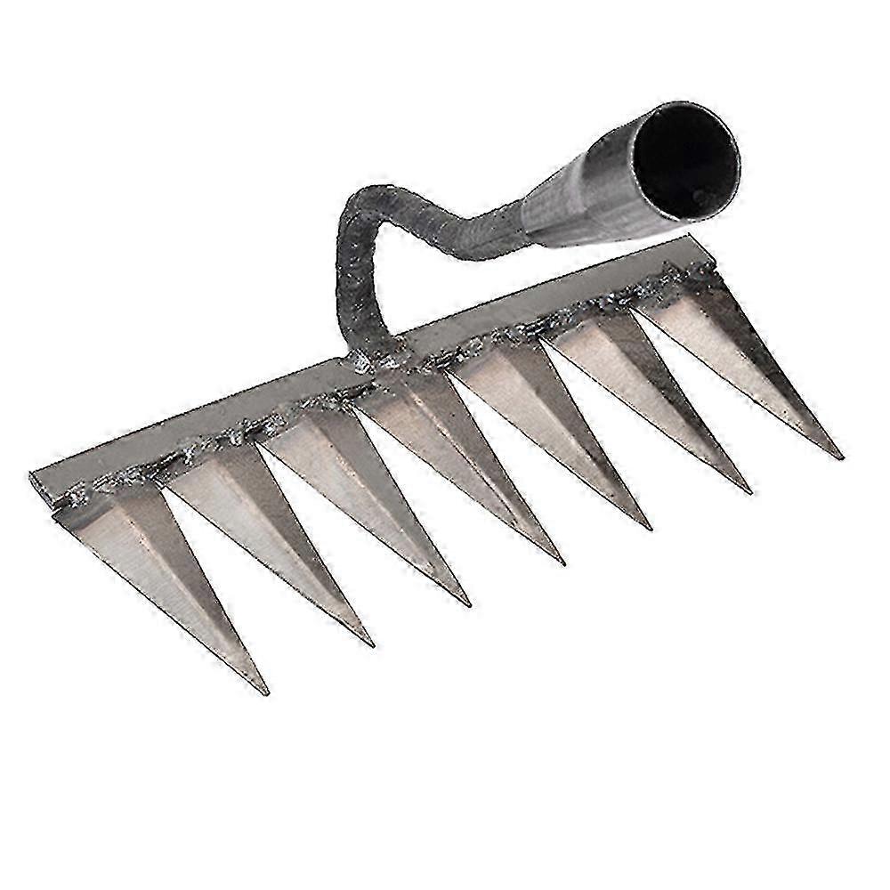 2025 Carpet Rake Weeding Hoe & Agricultural Tool - 7 Teeth Scarifier Rake for Effective Weeding & Farming Tasks