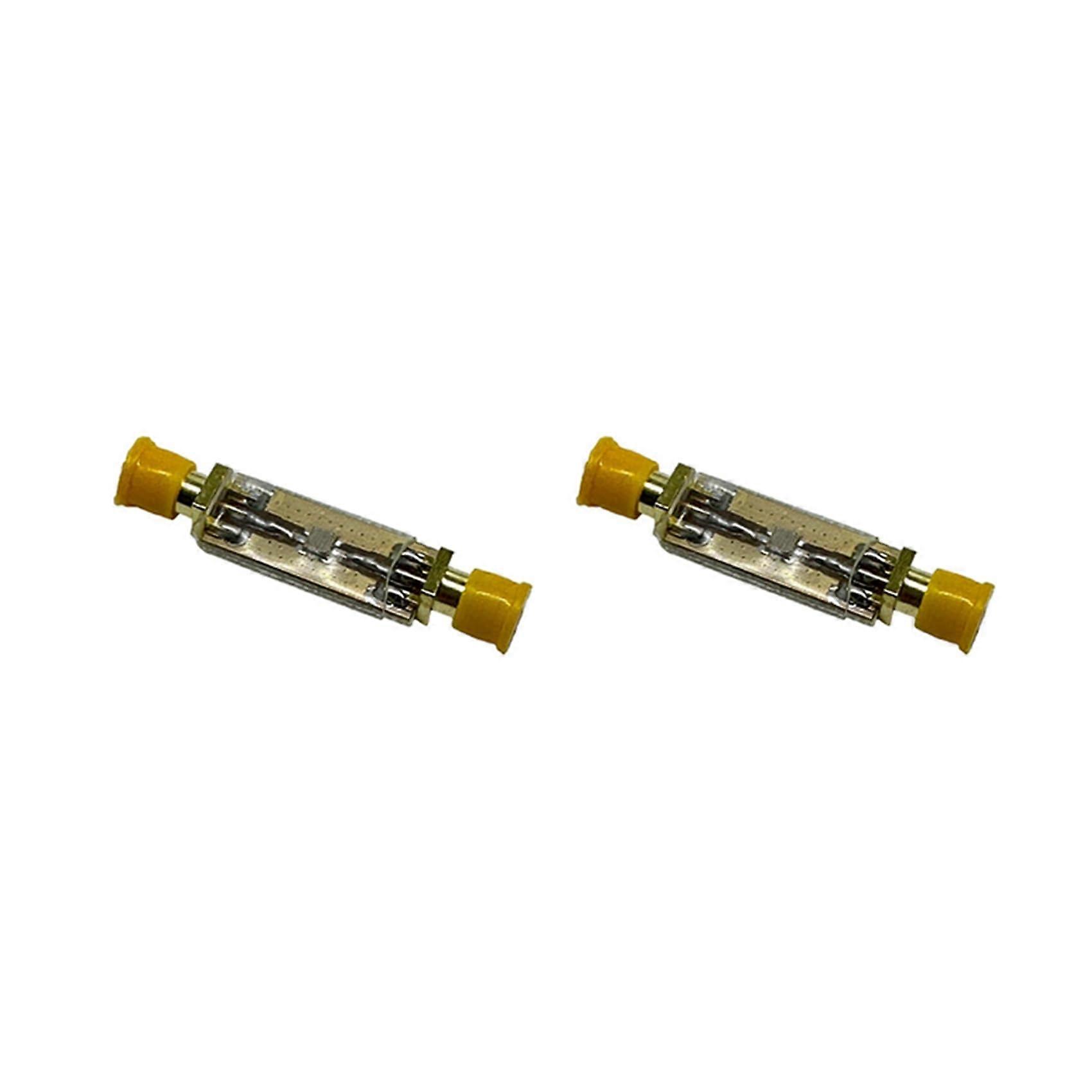 2x Pin Diode SMA RF Limiter 10MHz-6GHz 10dBm 20dBm 0dBm RF Signal Limiter Mini Volume Multifunctional