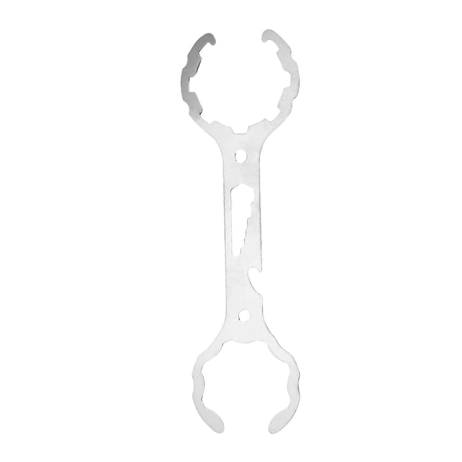 Multifunction Wrench Tool for Valve and Cylinder Key Pump Removal, Manual Bottle Opener with Labor-Saving Design
