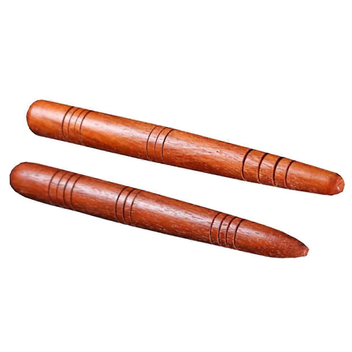 Manual Acupressure Pen Set of 2 - Ergonomic Acupuncture Massage Sticks for Trigger Point Relief - Eco-Friendly Design