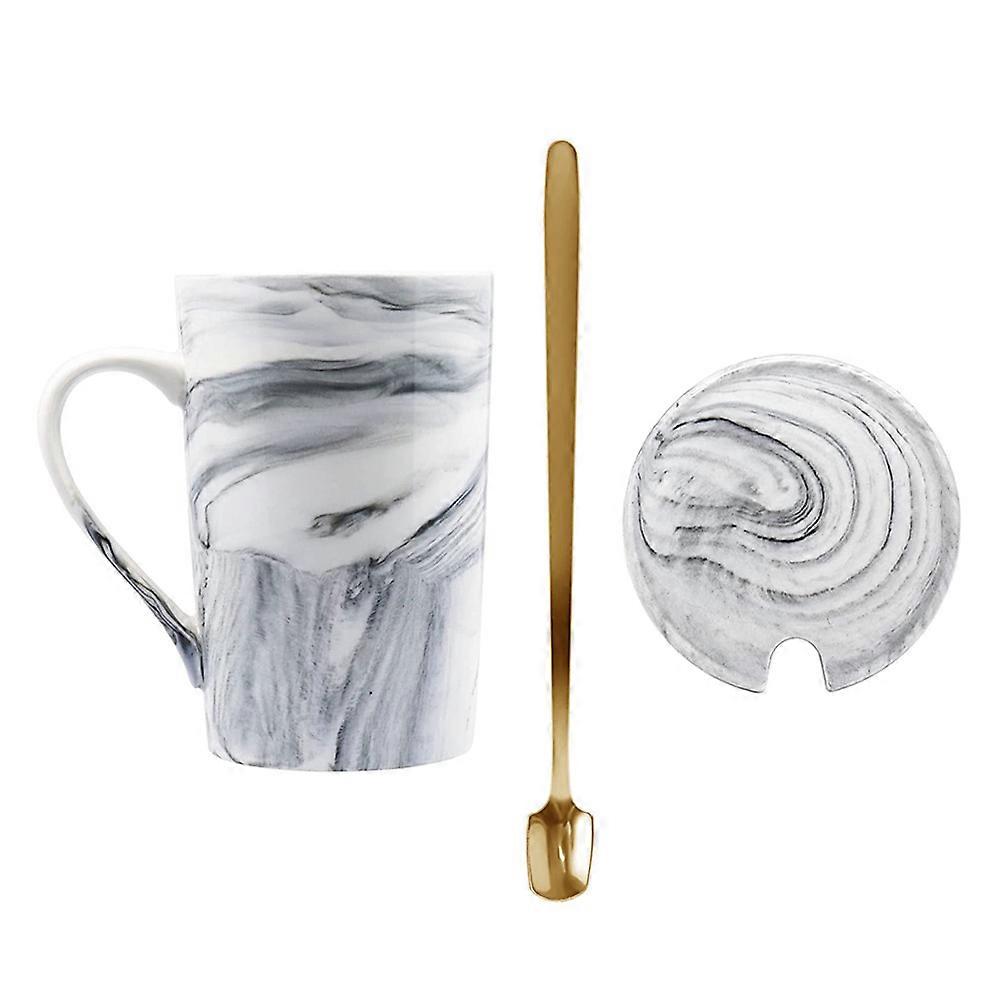 Ceramic Mug For Tea Round Design Office Drinking Coffee Mug 1 Set