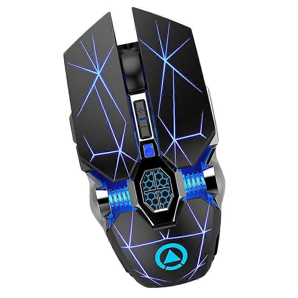 Cordless Mouse With 2.4GHz Wireless Transmission Adjustable Resolution Prevent Gaming 12.8x7.9cm Black Ergonomic Mouse 1Pack