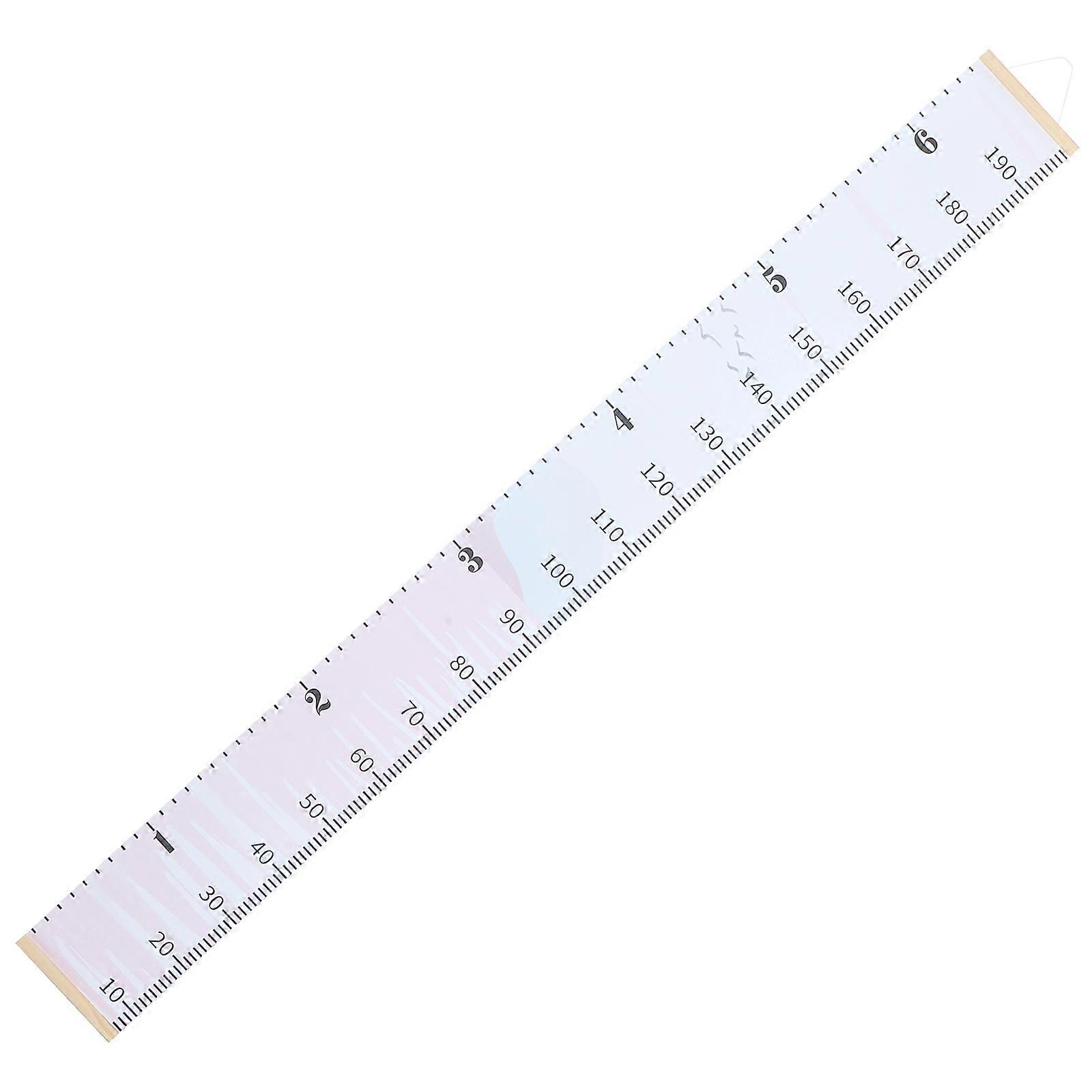 Growth Chart for Wall Hanging Height Chart Ruler for Kids White