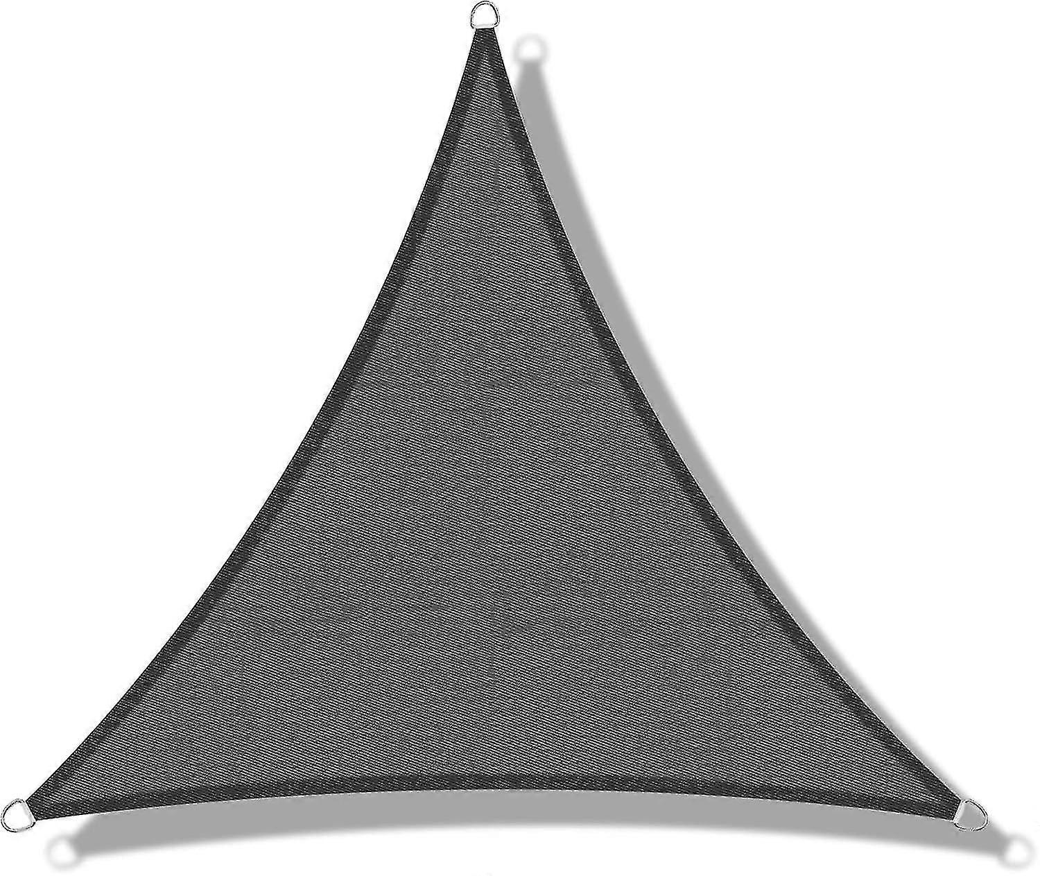 Anthracite Triangular Shade Sail  2x2x2m UV Protection for UK Terraces & Camping