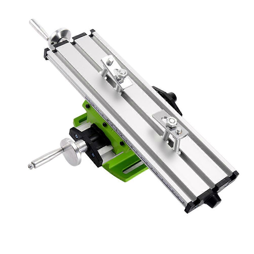Mini Milling Machine Worktable, Compound Drilling Slide Table, Multifunction Worktable, Drill Vise Fixture Adjustment Worktable For Bench Drill