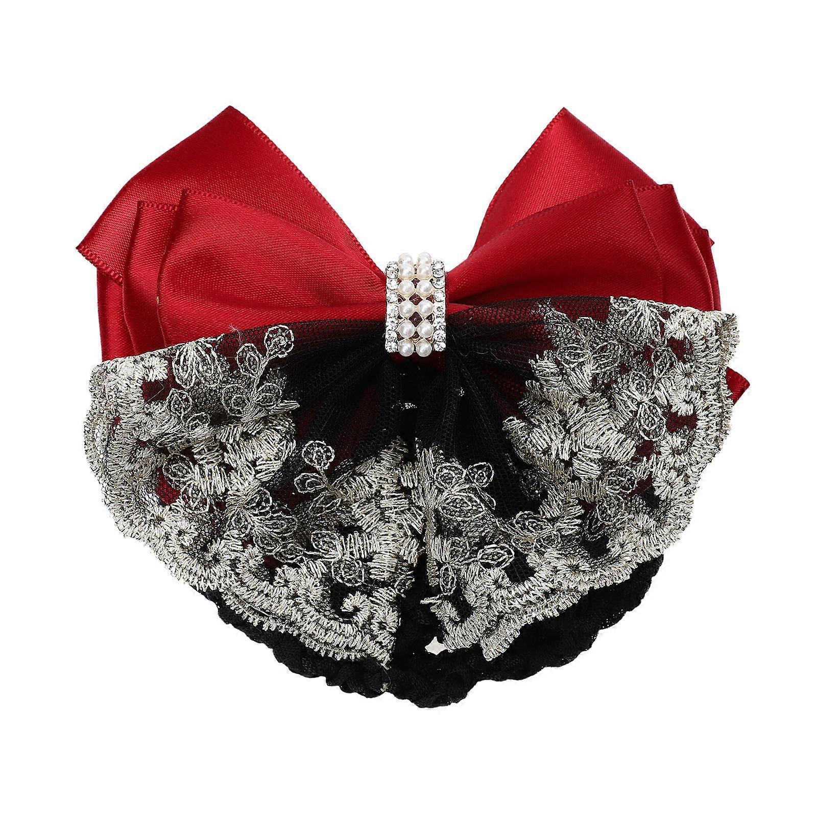 Stylish Assorted Color Hair Bun Cover Clip for Women's Lightweight and Durable Polyester Design