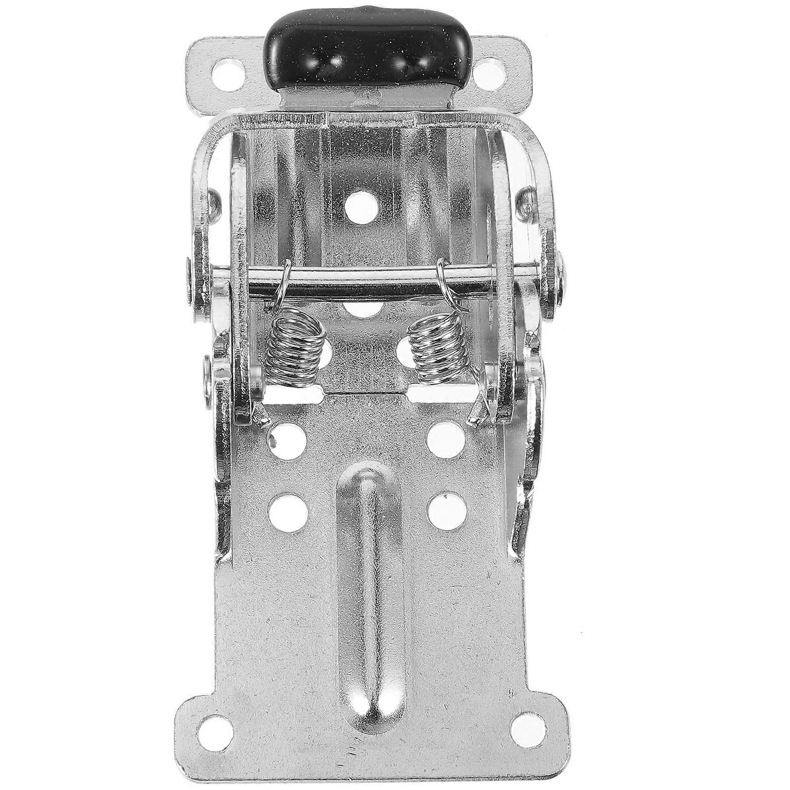 Furniture Hinge Support Hinge for RV Tables Self-Locking Mechanism 10.50X5.20X3.50CM Silver Color Adjustable Angles 1Pack