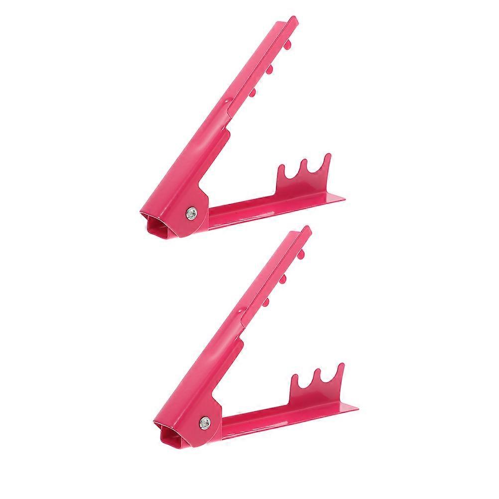 Rose Thorn Remover Tool for Florists with High Efficiency and Elegant Design Pink Lightweight Portable for Home Use 2pcs