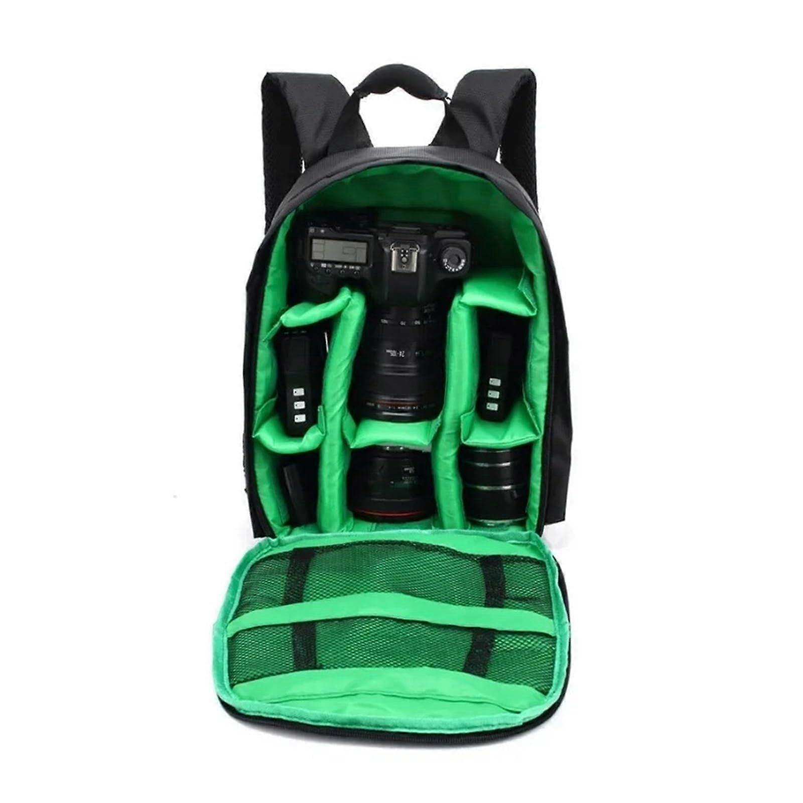 Multifunctional Outdoor Camera Backpack, Video Digital Shoulder Camera Bag, Camera Photo Bag (Orange)