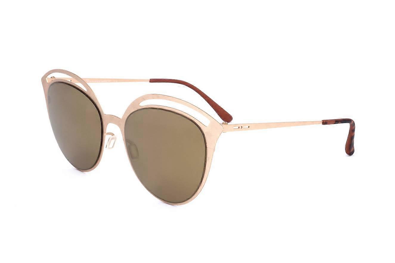 Sunglasses Italia Independent I I 0224 I THIN METAL 121.SME GOLD PINK SMERIGLIATO 53/18/140 WOMAN