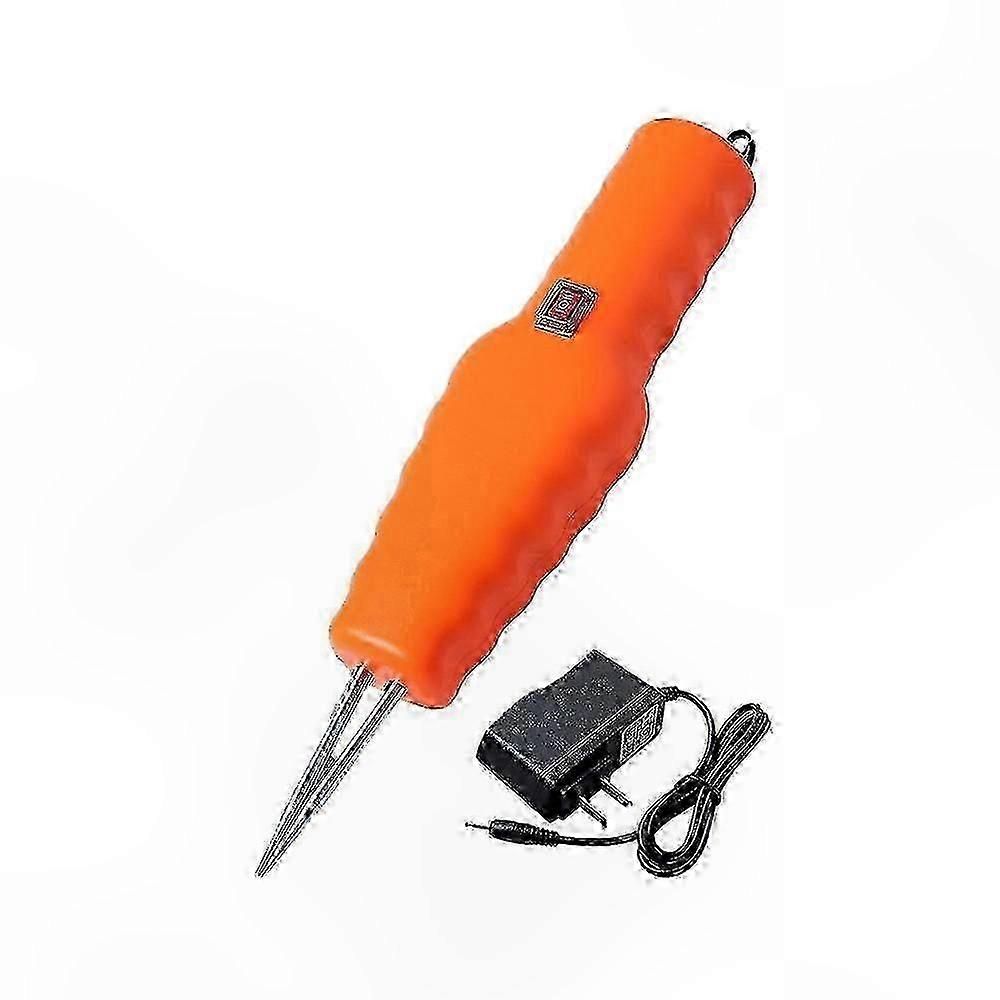 Poultry Feather Plucking Machine for Chickens and Ducks - Electric Orange Model