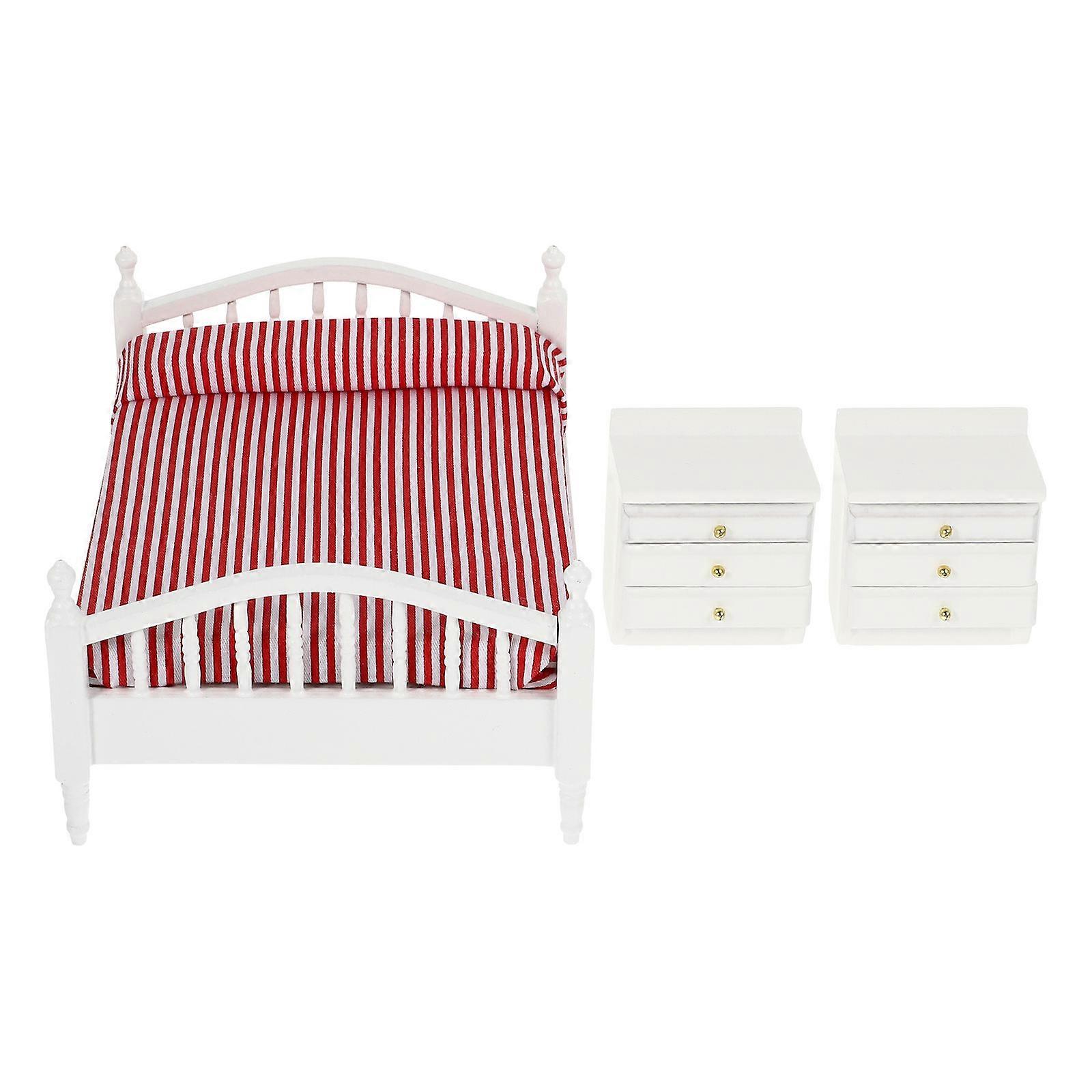 Mini House Furniture Set for Children and Decoration Assorted Color Plastic 1 Set