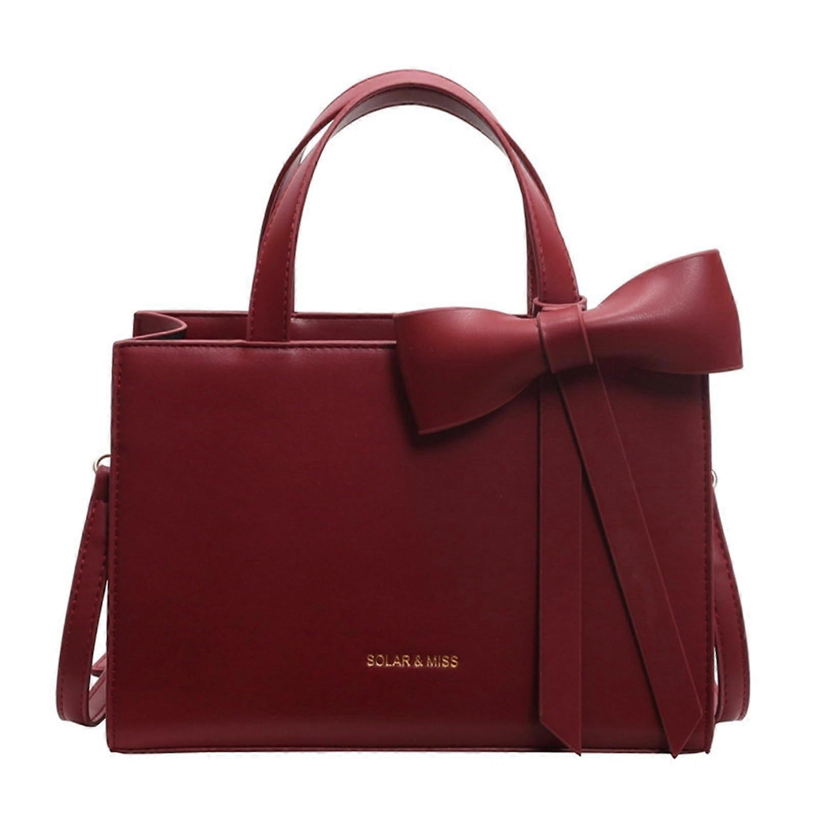 Classic Women's Shoulder Bag Red