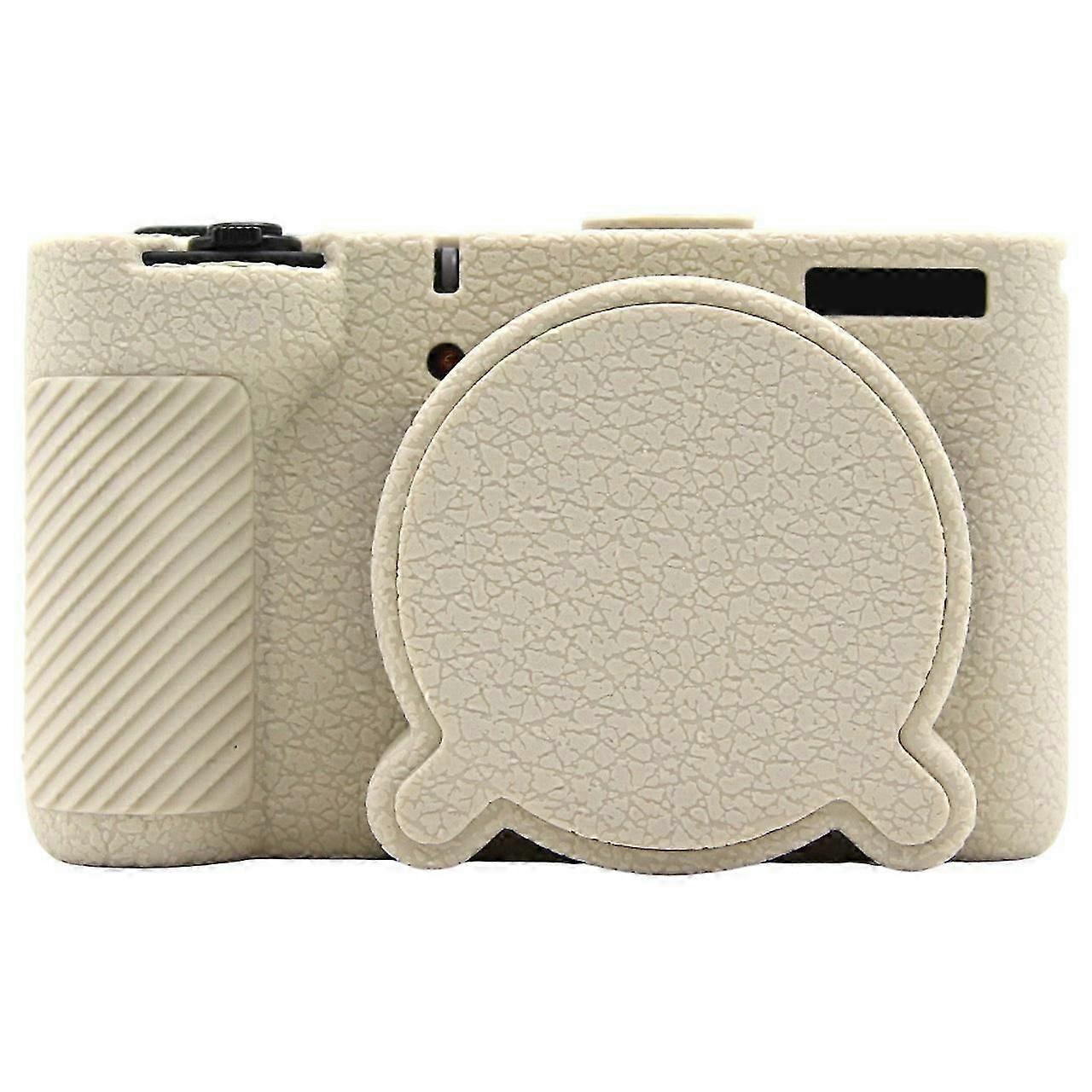 For Canon PowerShot V1 Camera Silicone Protective Case Shock Resistant Anti Scratch Textured Cover -