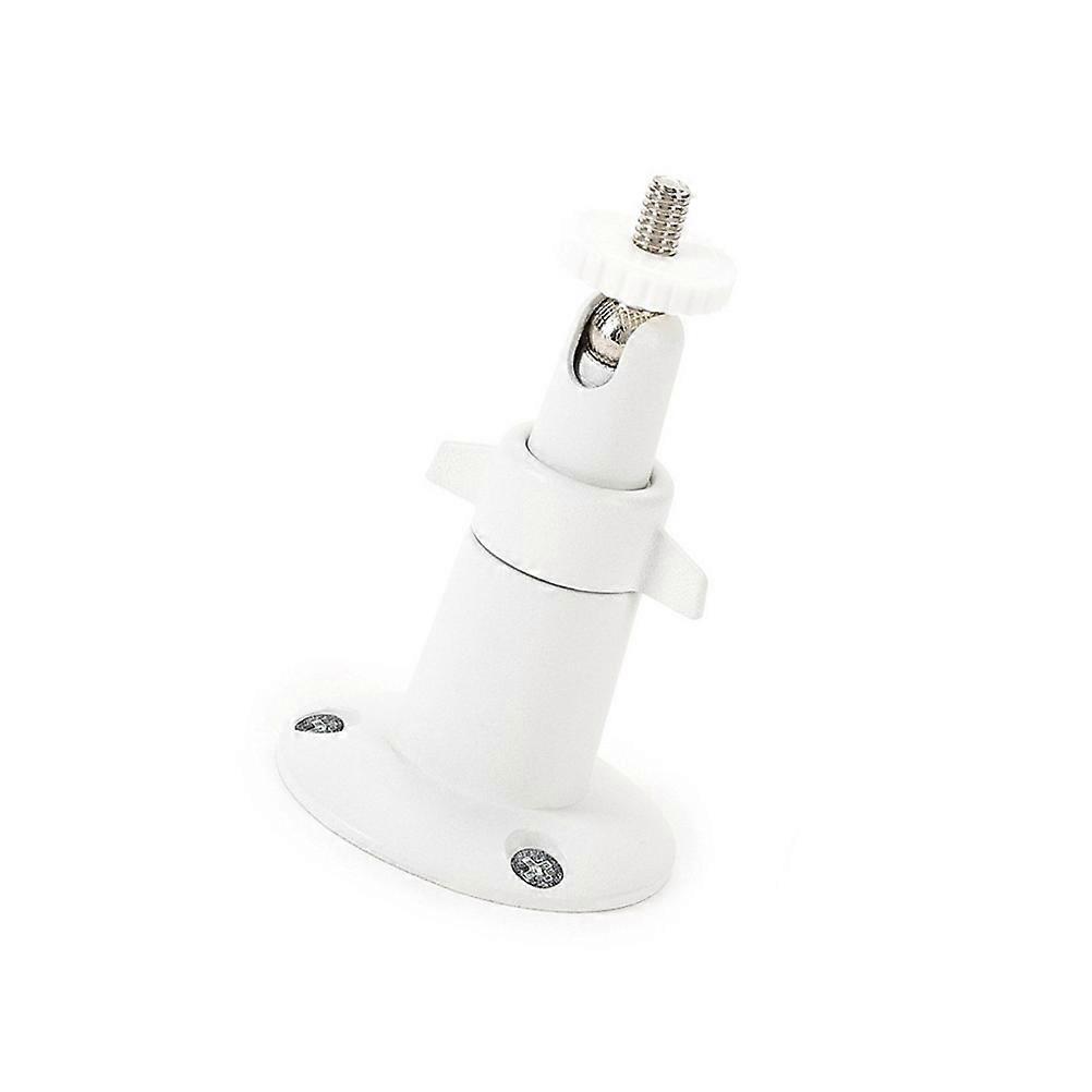 2 Pcs Security Camera Wall Mount Adjustable for Indoor Outdoor Use Compatible with Pro CCTV Camera and Other Models White