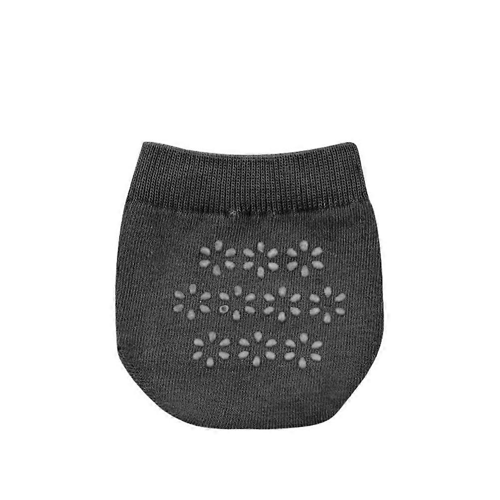 4 Pair Breathable Half Socks for Women with Toe Cover Liner Invisible Socks in Black White Pink and Skin Color