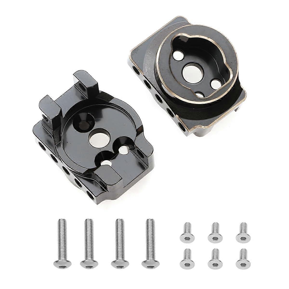 Black Brass Portal Axle C Block for TRAXXAS TRX4 RC Crawler