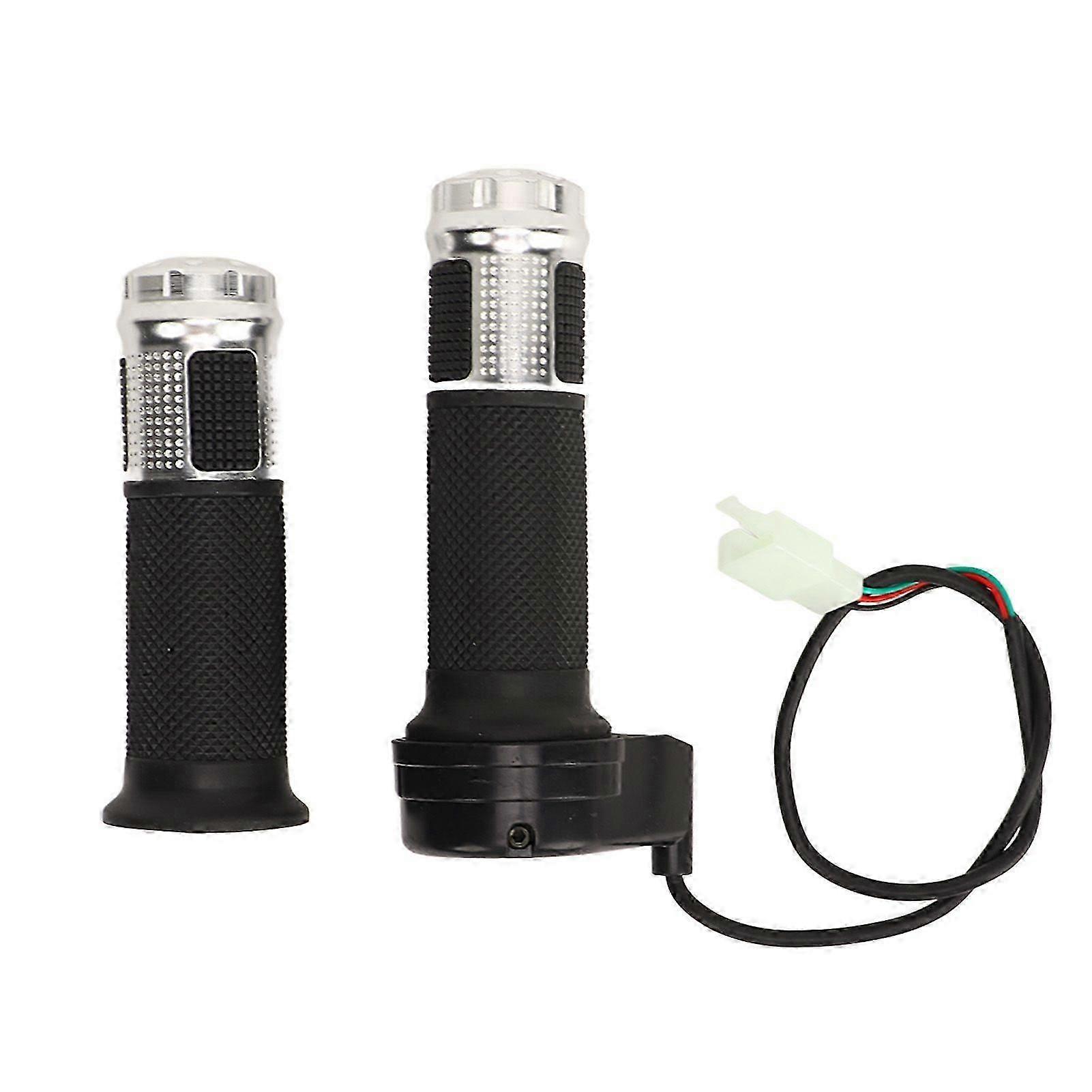 Electric Bicycle Rolling Handle Twist Speed Control Throttle Grip Accelerator Handle for Electric Bikes Scooters