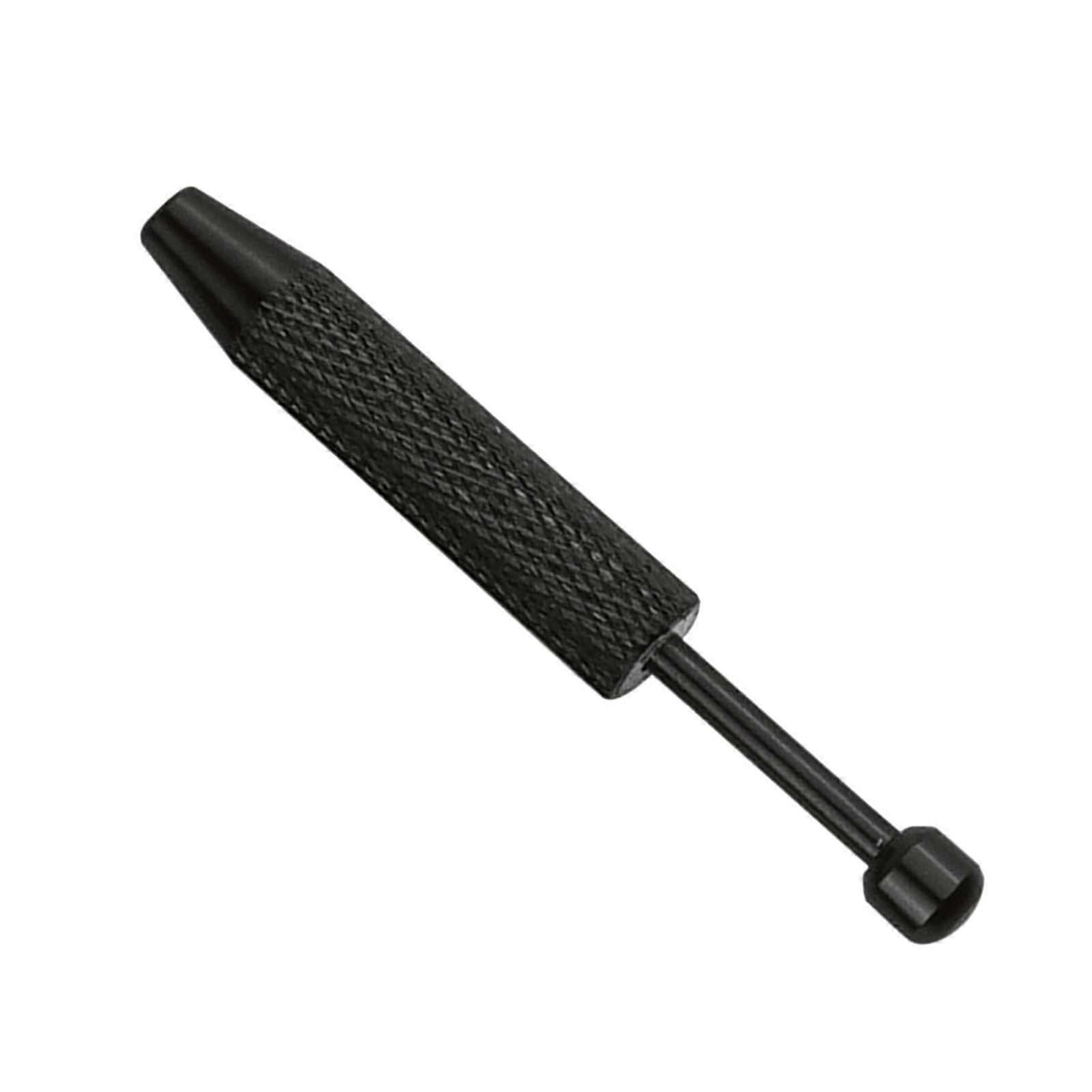Pickup Tool 4-Prong Gripper, Telescopic Metal Claw For IC Chips, Electronics Component Holder, Black