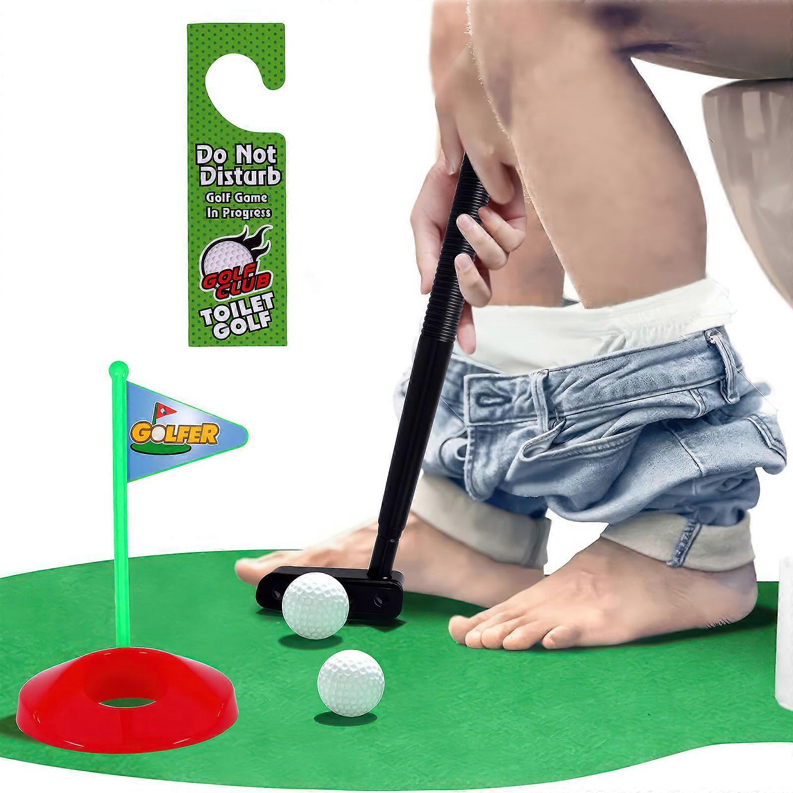 Certified Toilet Golf Game Set