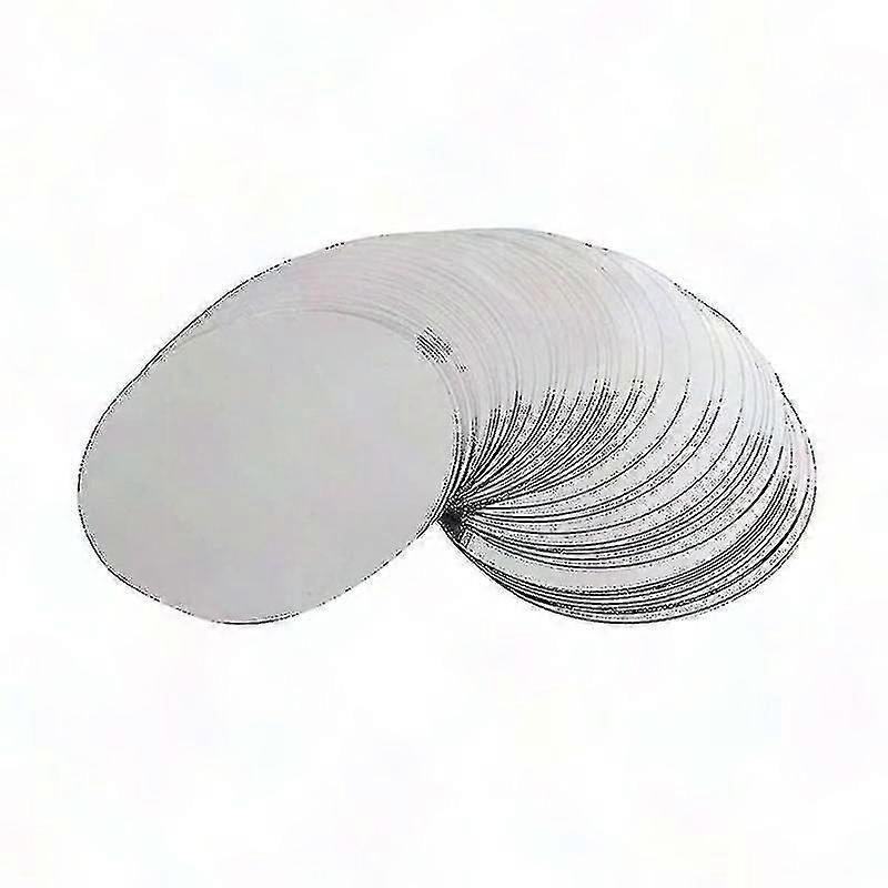 150 Pcs Discos de Vinho Prateado de 3 Polegadas - Rolhas à Prova de Gotejamento para Garrafas de Vinho