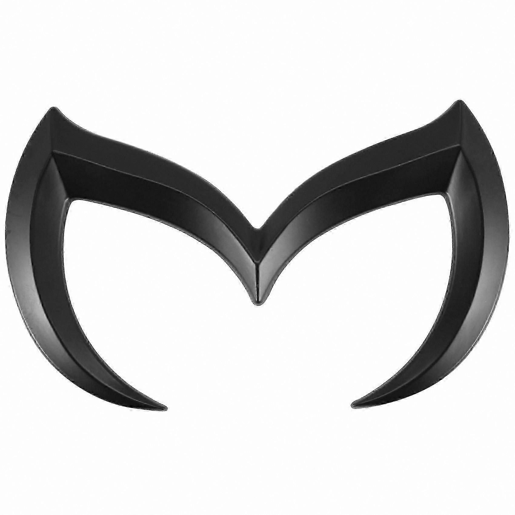 Black Emblem Badge Decal for All  Models - Rear Trunk Sticker Nameplate