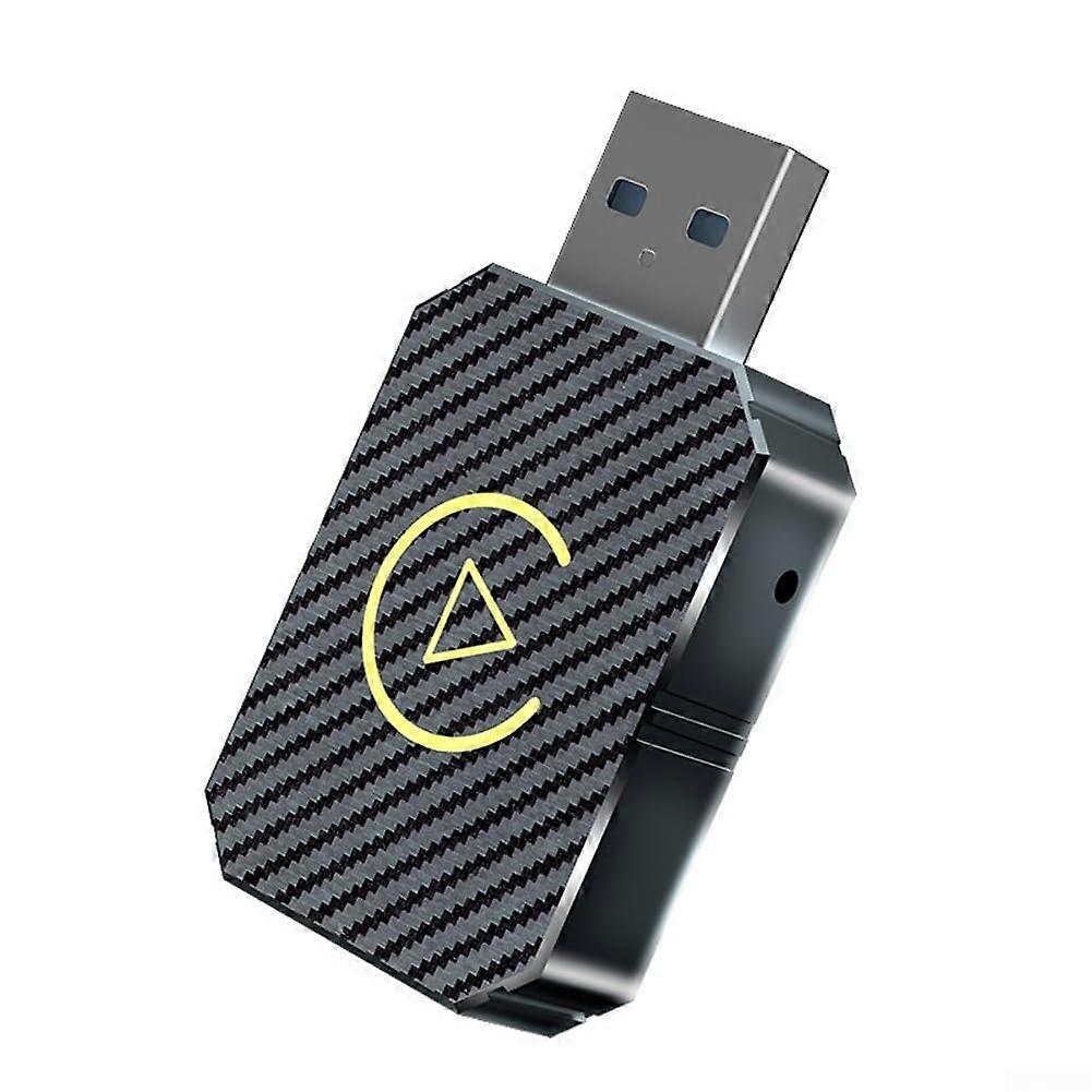 Wireless Adapter Bluetooth 5.0 Dongle Mini Size Automatic Connection Silver Smart Voice Compatibility