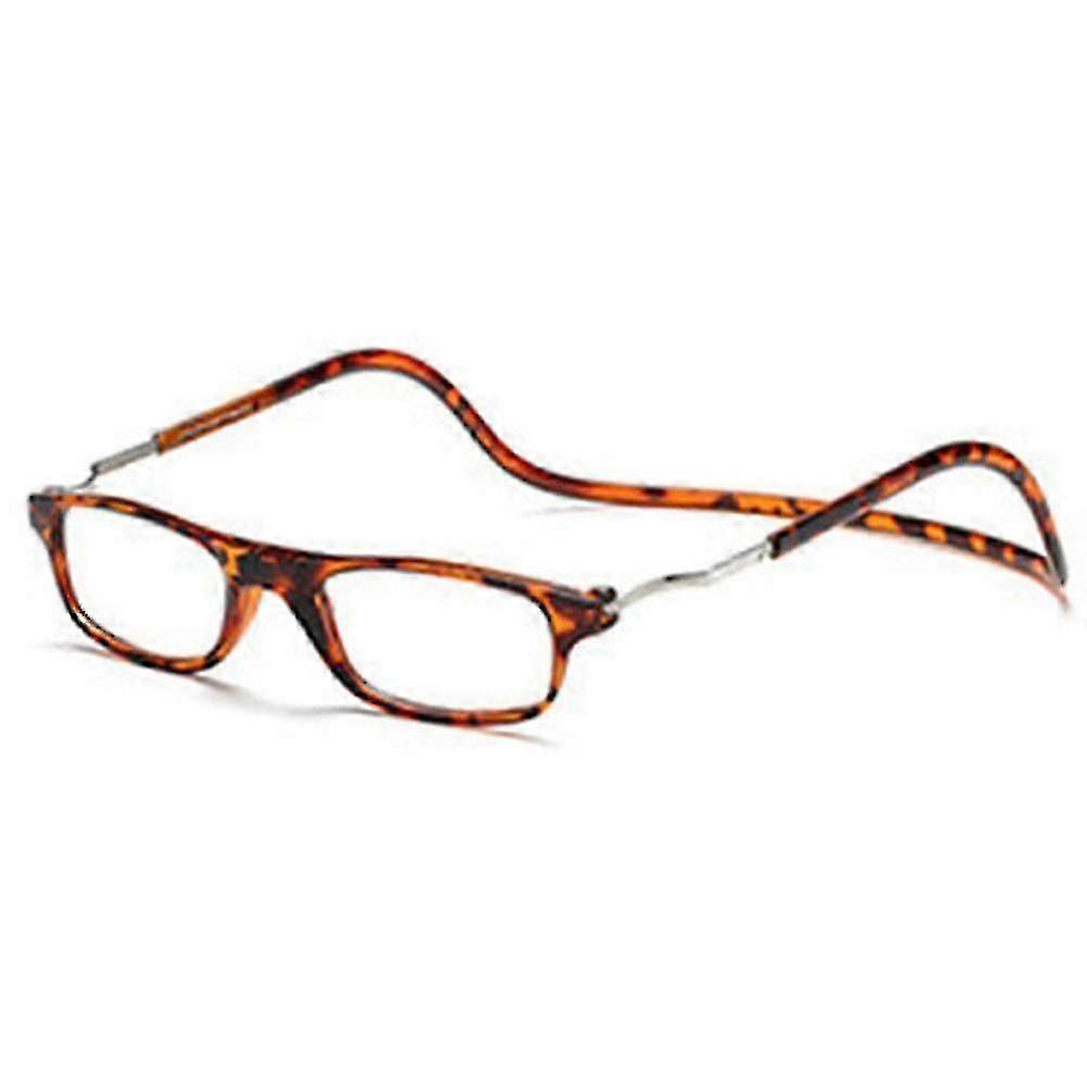 2025 Premium Magnetic Reading Glasses for Seniors: Hanging, Folding, Click Connect Neck Chain and Front Chain Attachment