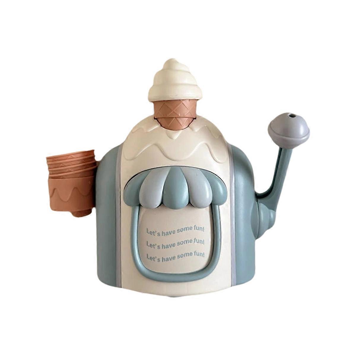 Ice Cream Foam Machine Car Bath Toys Toddler Ice Cream Maker A