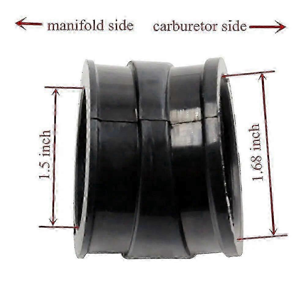 Carburetor Intake Manifold 4-Piece Boot Set For Honda CB750 Motorcycles | Rubber Interface Replacement 16211-425-000 Series 16211-425-000 Intake Manifold Set Carburetor Intake Manifold 4-Piece Boot Set For Honda CB750 Motorcycles | Rubber Interface Replacement 16211-425-000 Series 16211-425-000 Intake Manifold Set