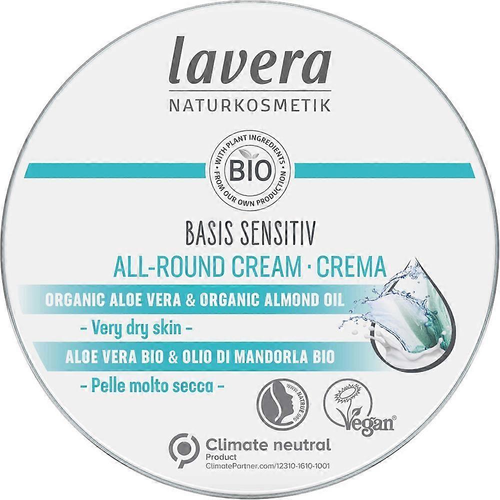 Lavera Basis - All Round Cream 150ml - 4 Pack