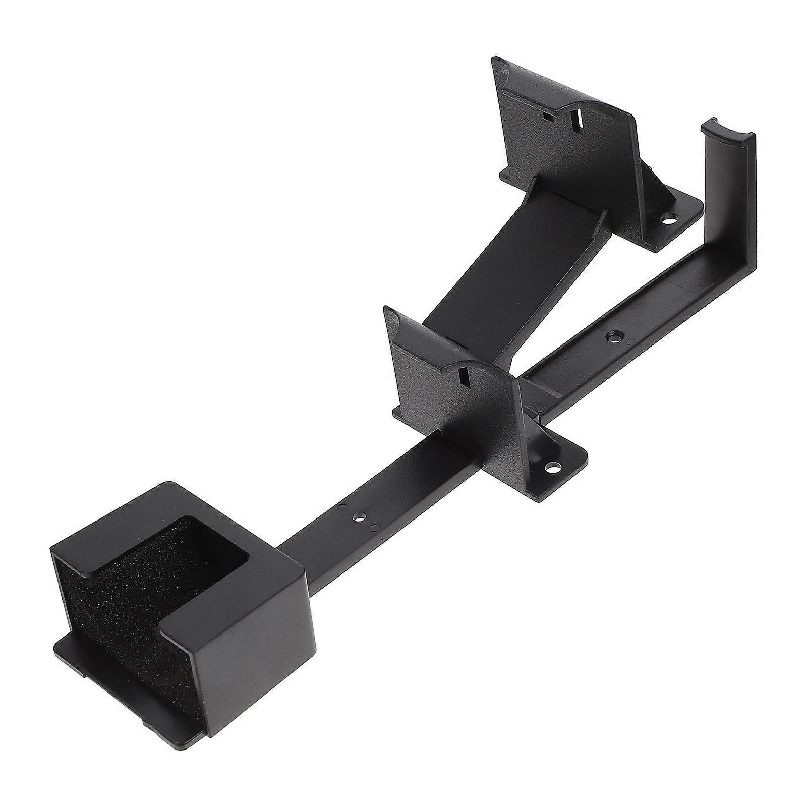 Controller Holder Headset Bracket for Home Office Dormitory Internet Bar Abs Black Wall-Mounted Storage 1Set
