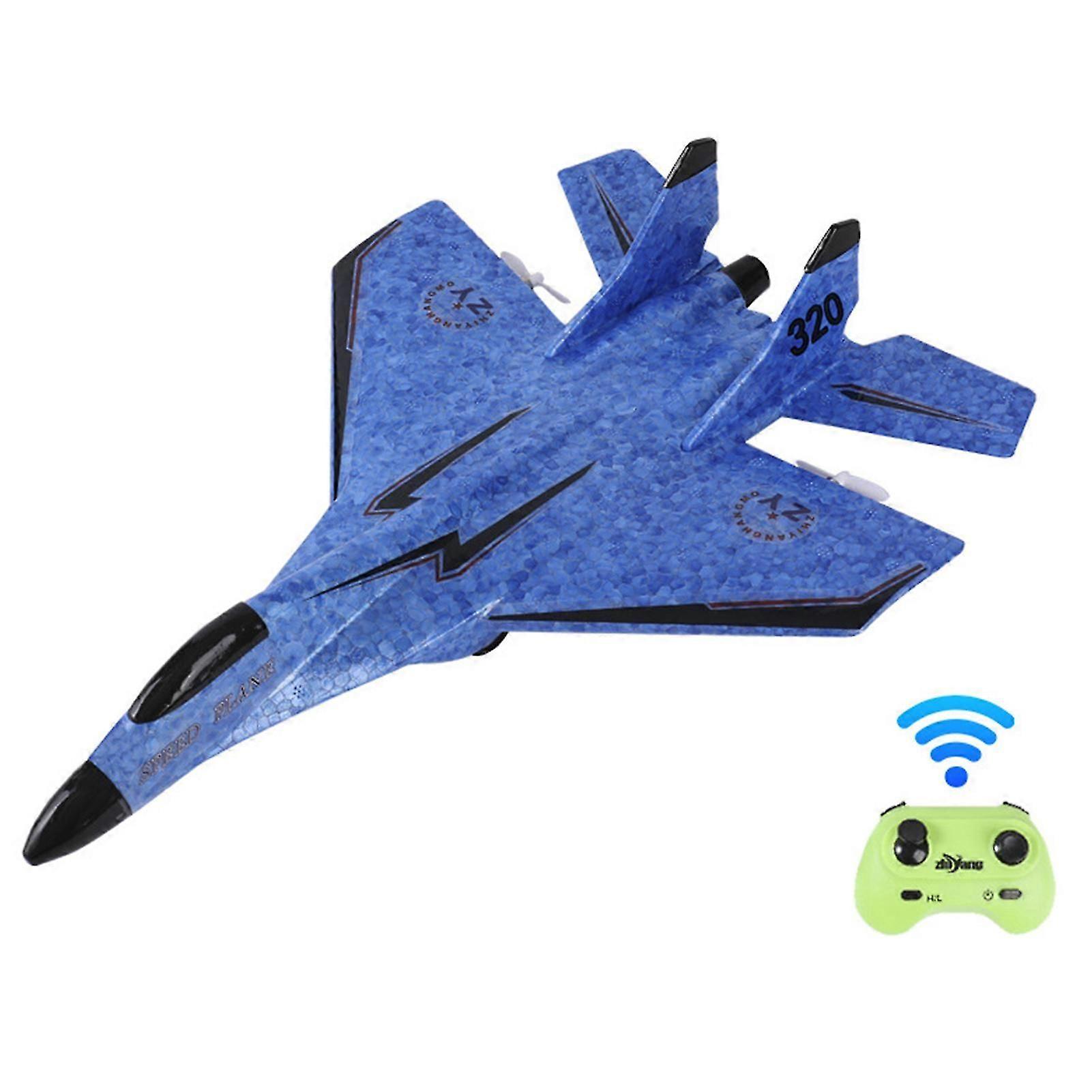 RC Airplane with Light Model Aircrafts EPP Foam Fighter