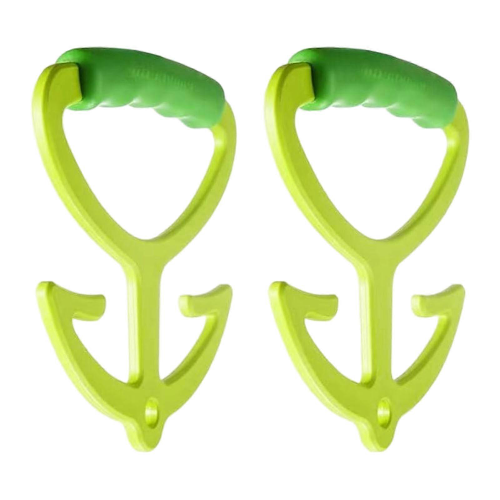 Lightweight Grocery Bag Handle Assistant Comfortable Grip Shopping Garbage Bag Holder Ergonomic Carrying Tool Multicolor