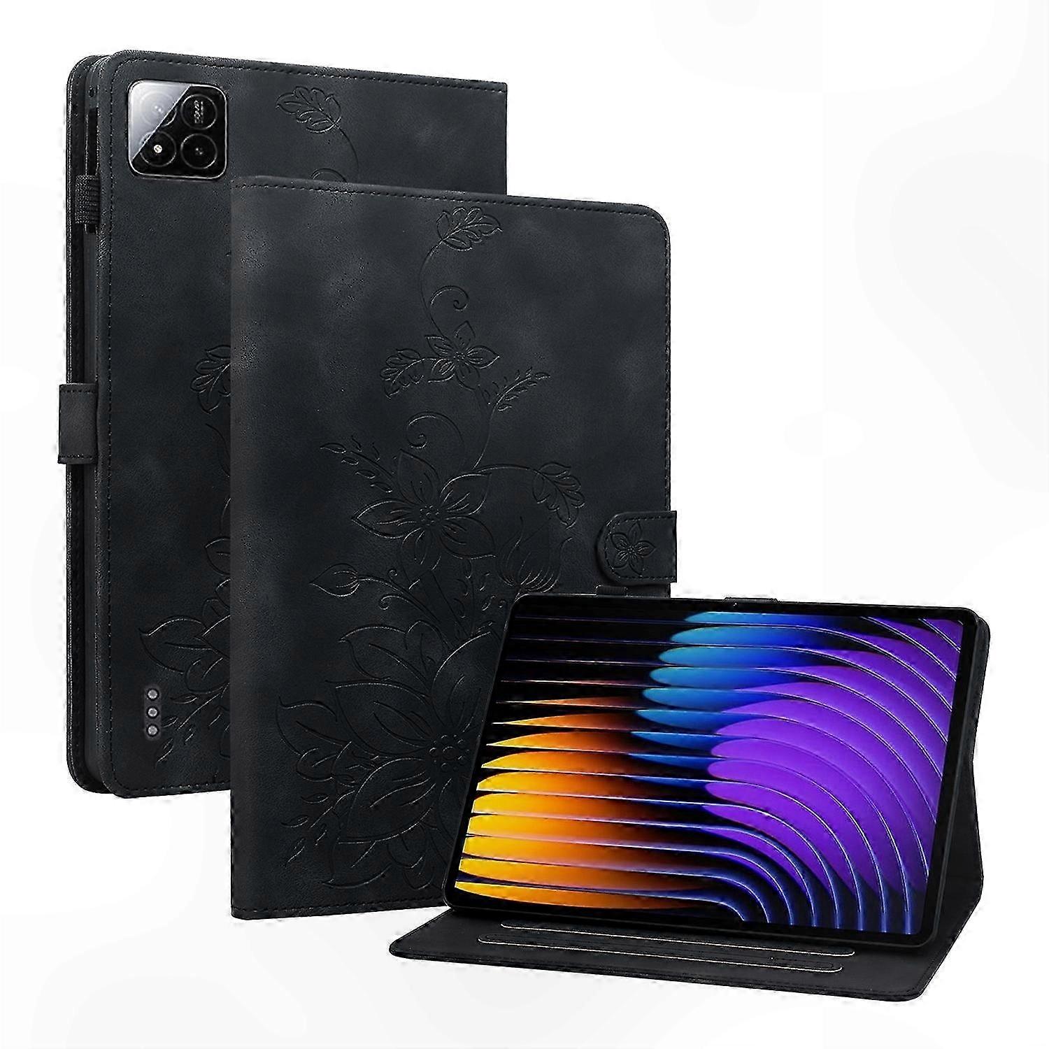 Stylish Protective Leather Cover for Android Tablets - Decorative and Durable Design